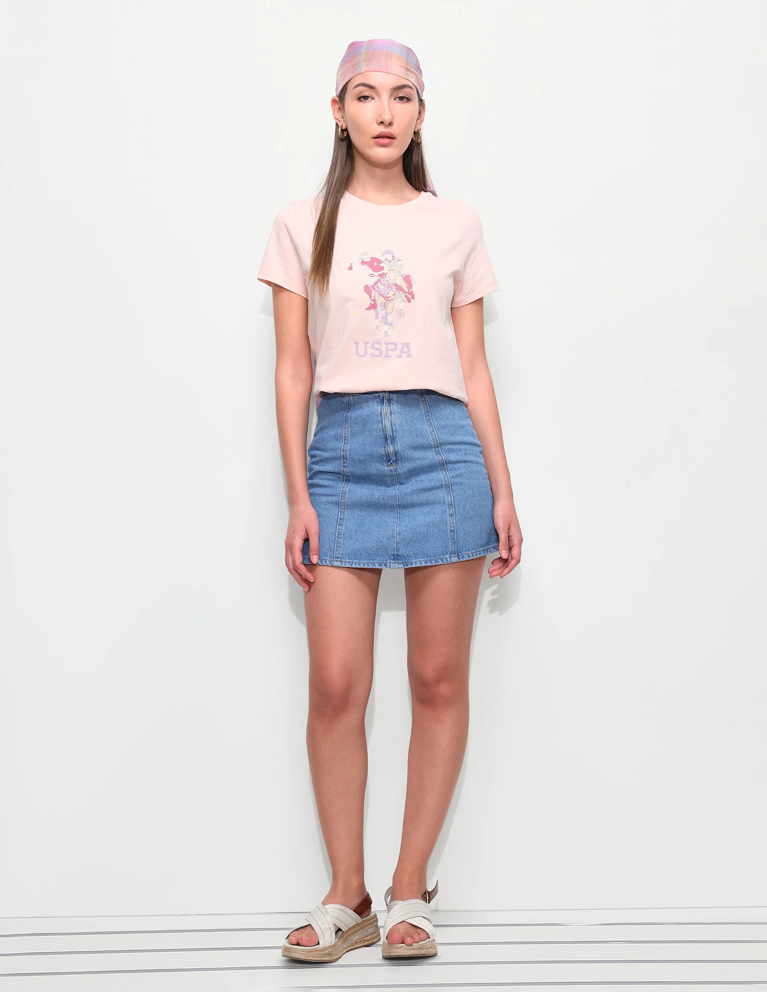 Brand Embroidered Regular Fit T-Shirt - Image 3