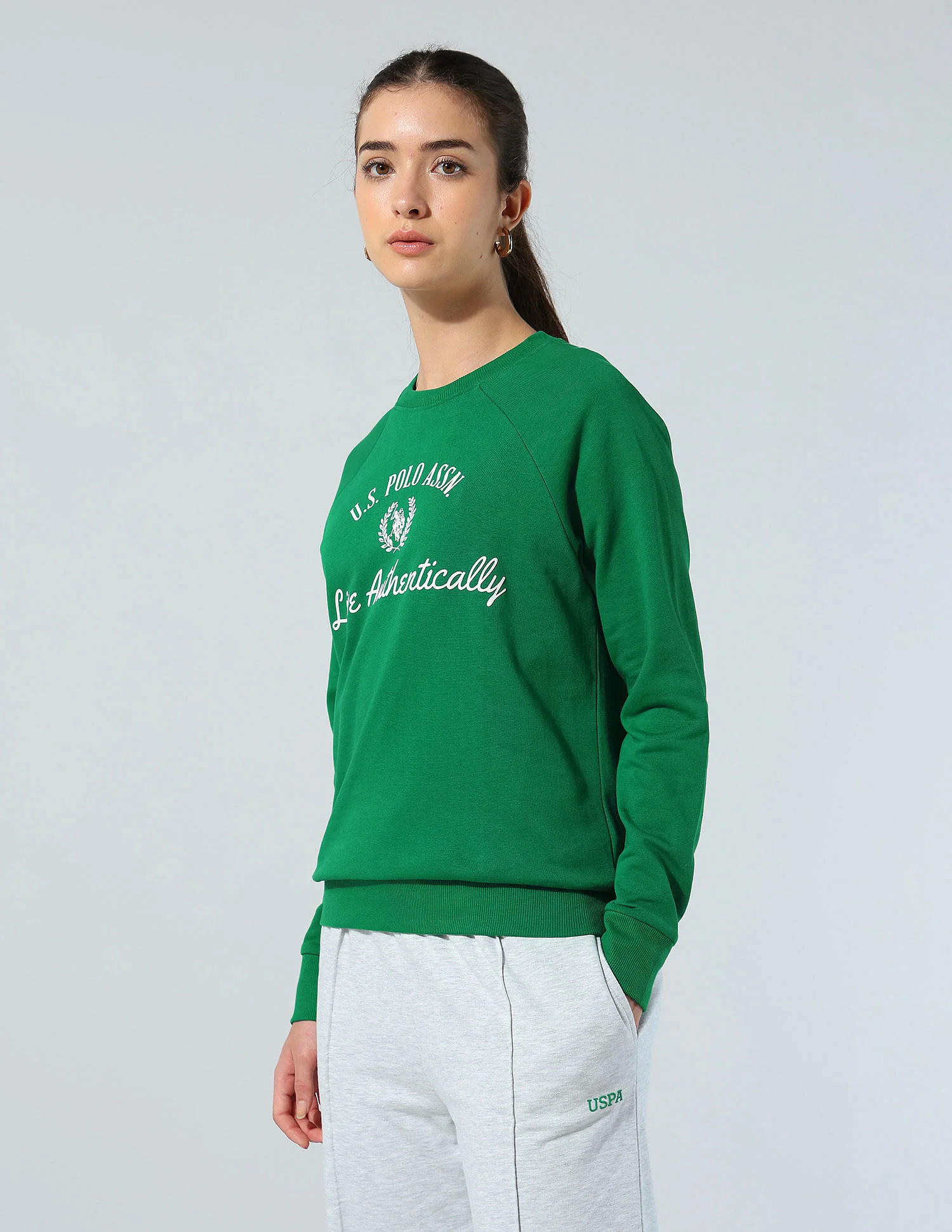 The Early Miles Brand Embroidered Sweatshirt - Image 4