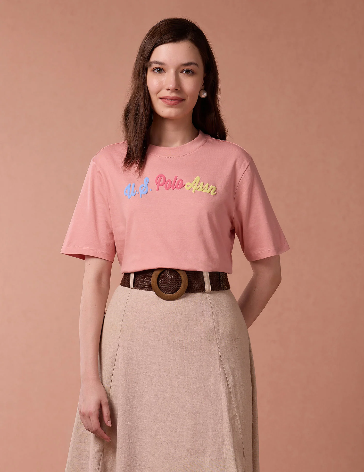 Brand Print Boyfriend T-Shirt - Image 6