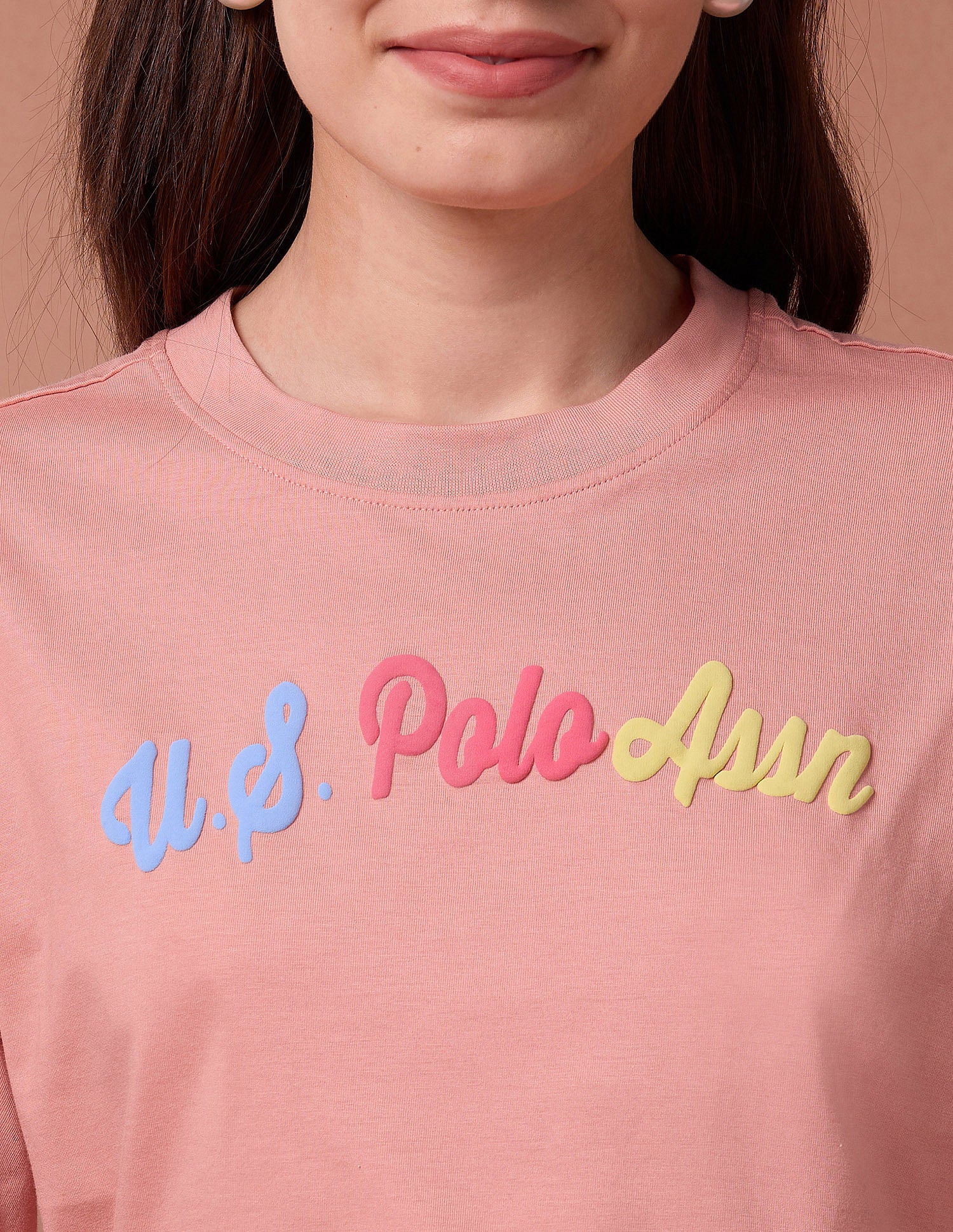 Brand Print Boyfriend T-Shirt - Image 7