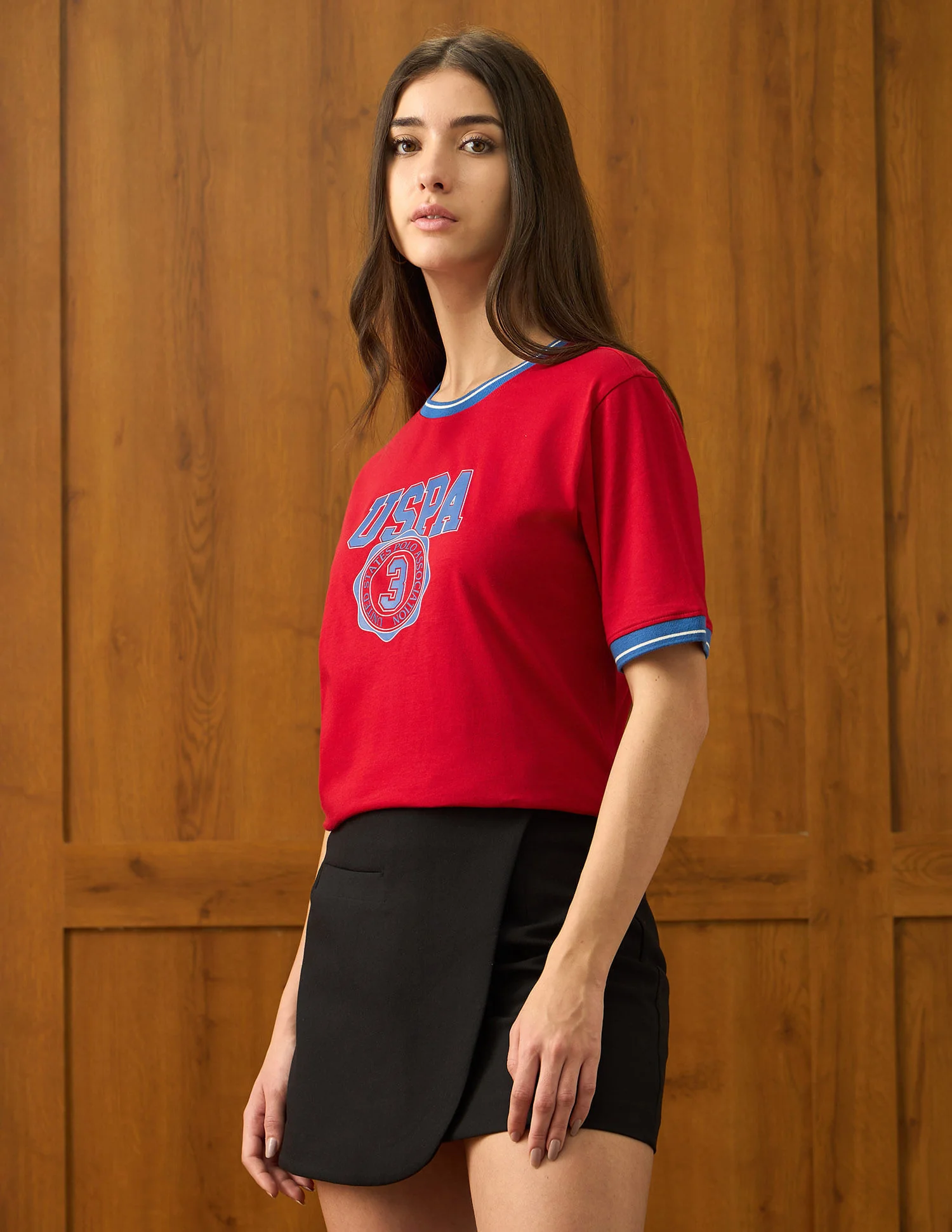 Brand Printed Boxy T-Shirt - Image 5