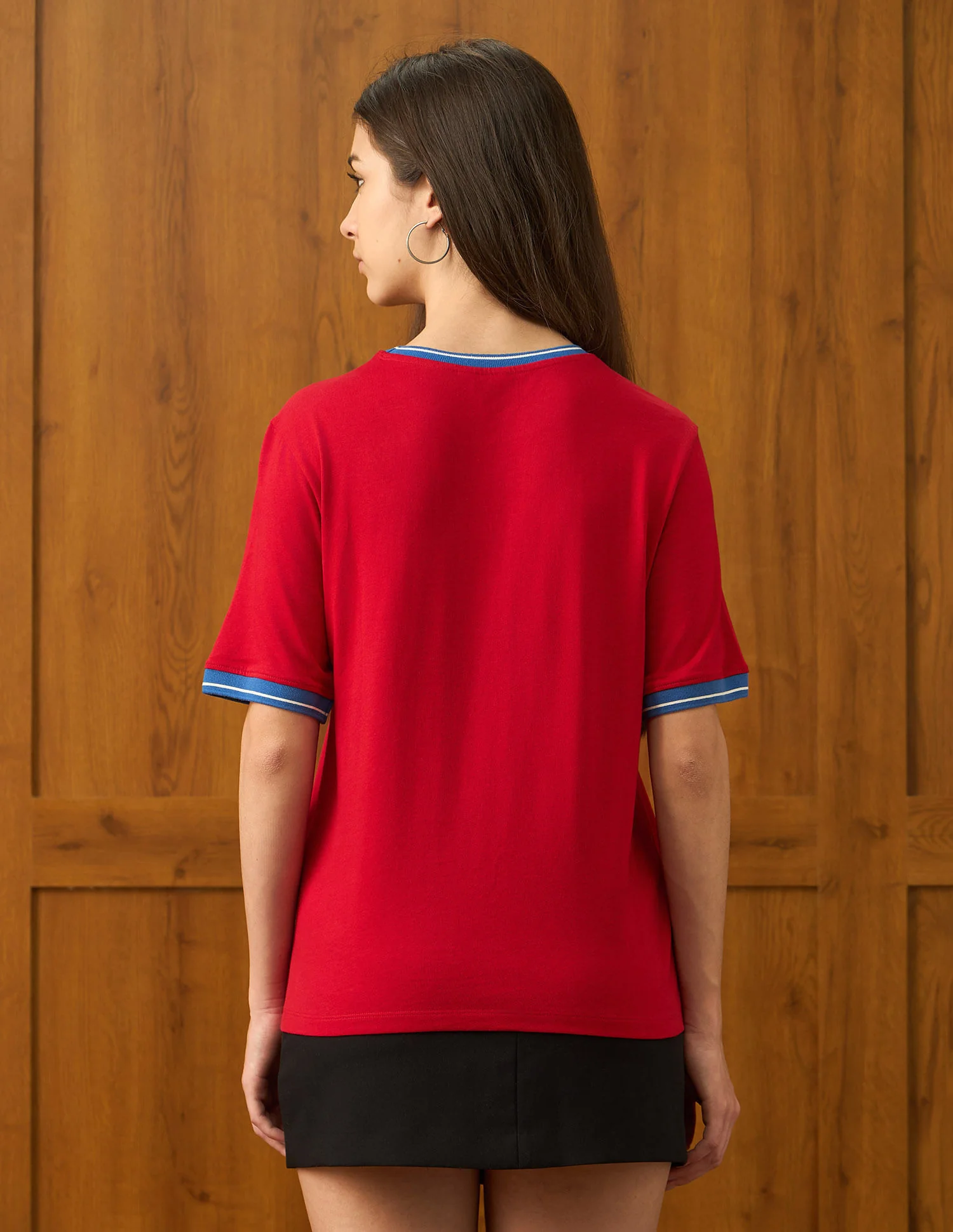 Brand Printed Boxy T-Shirt - Image 6