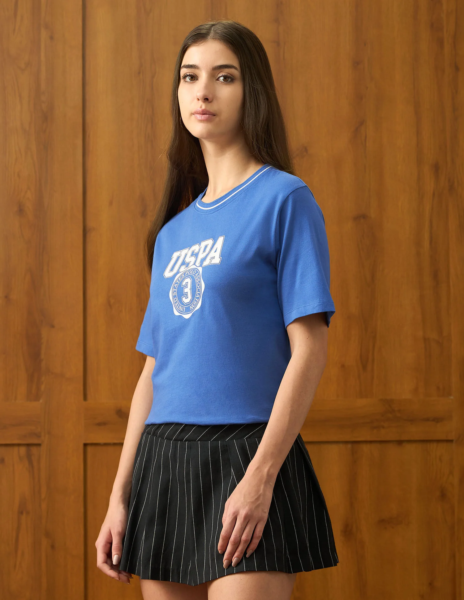 Brand Printed Boxy T-Shirt - Image 4