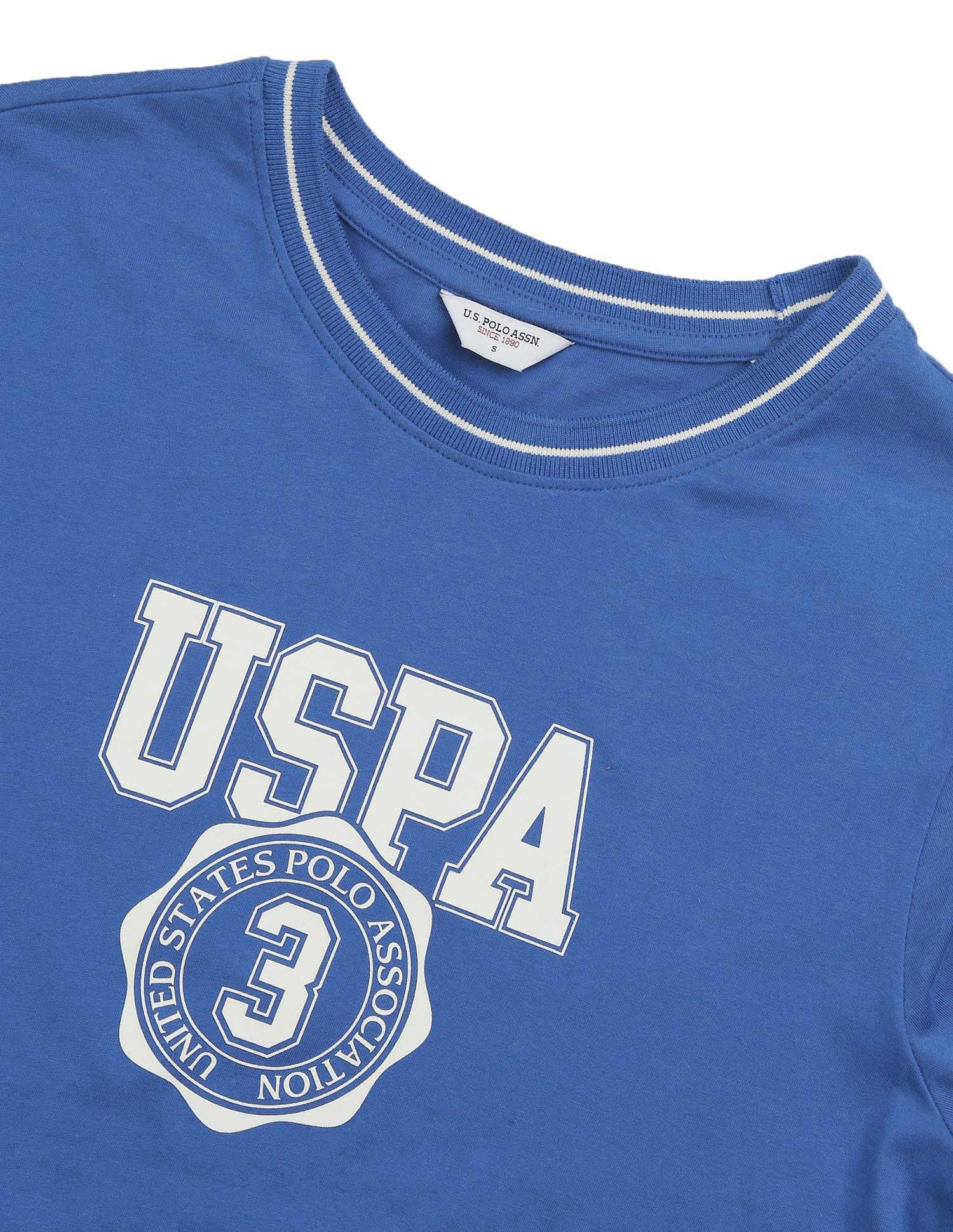 Brand Printed Boxy T-Shirt - Image 8