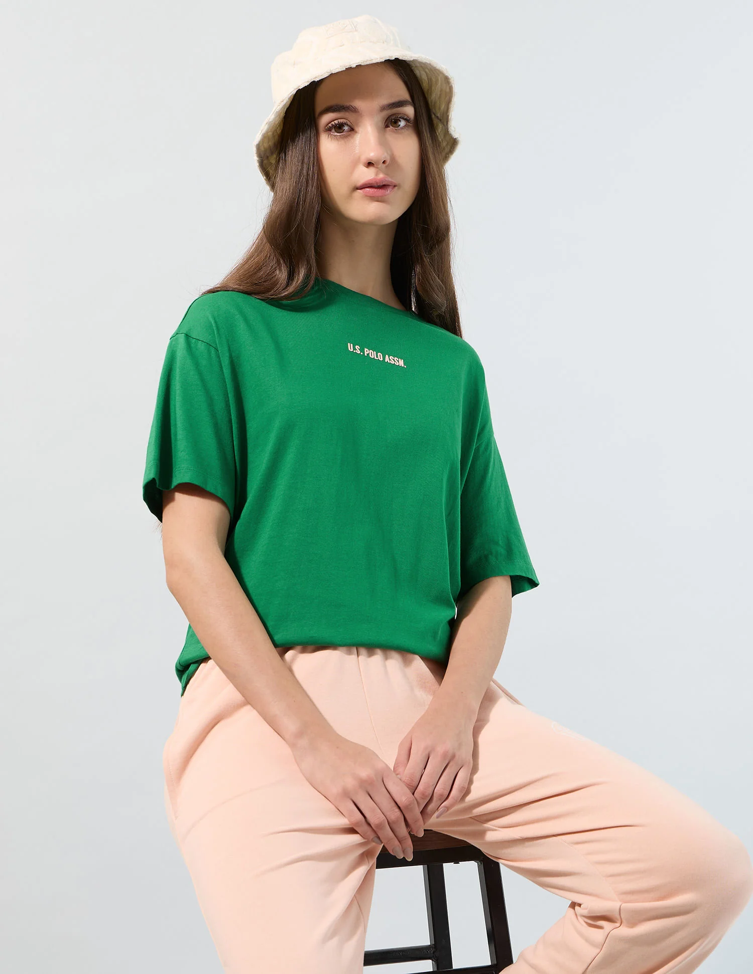 On The Go Brand Printed Boyfriend Fit T-Shirt - Image 10