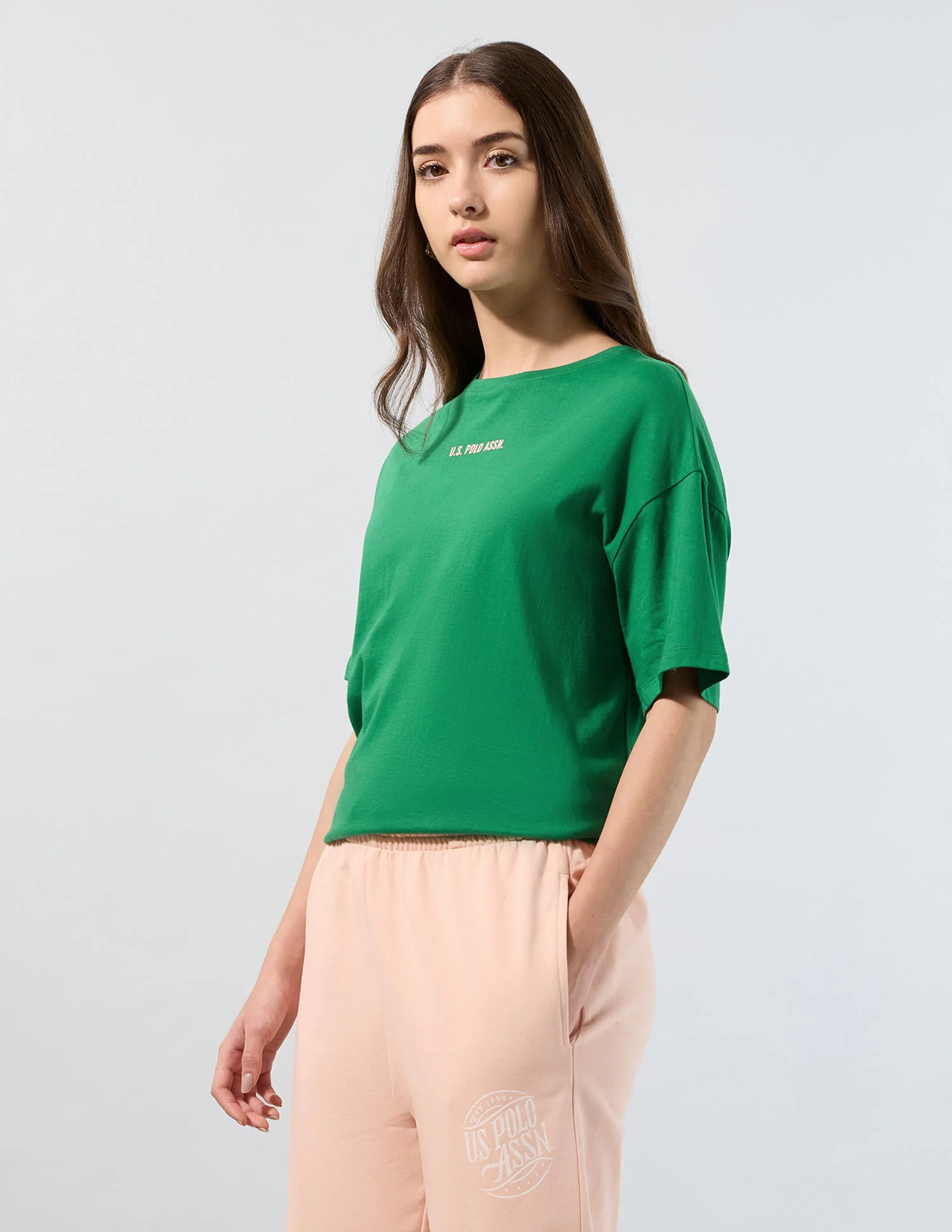 On The Go Brand Printed Boyfriend Fit T-Shirt - Image 5