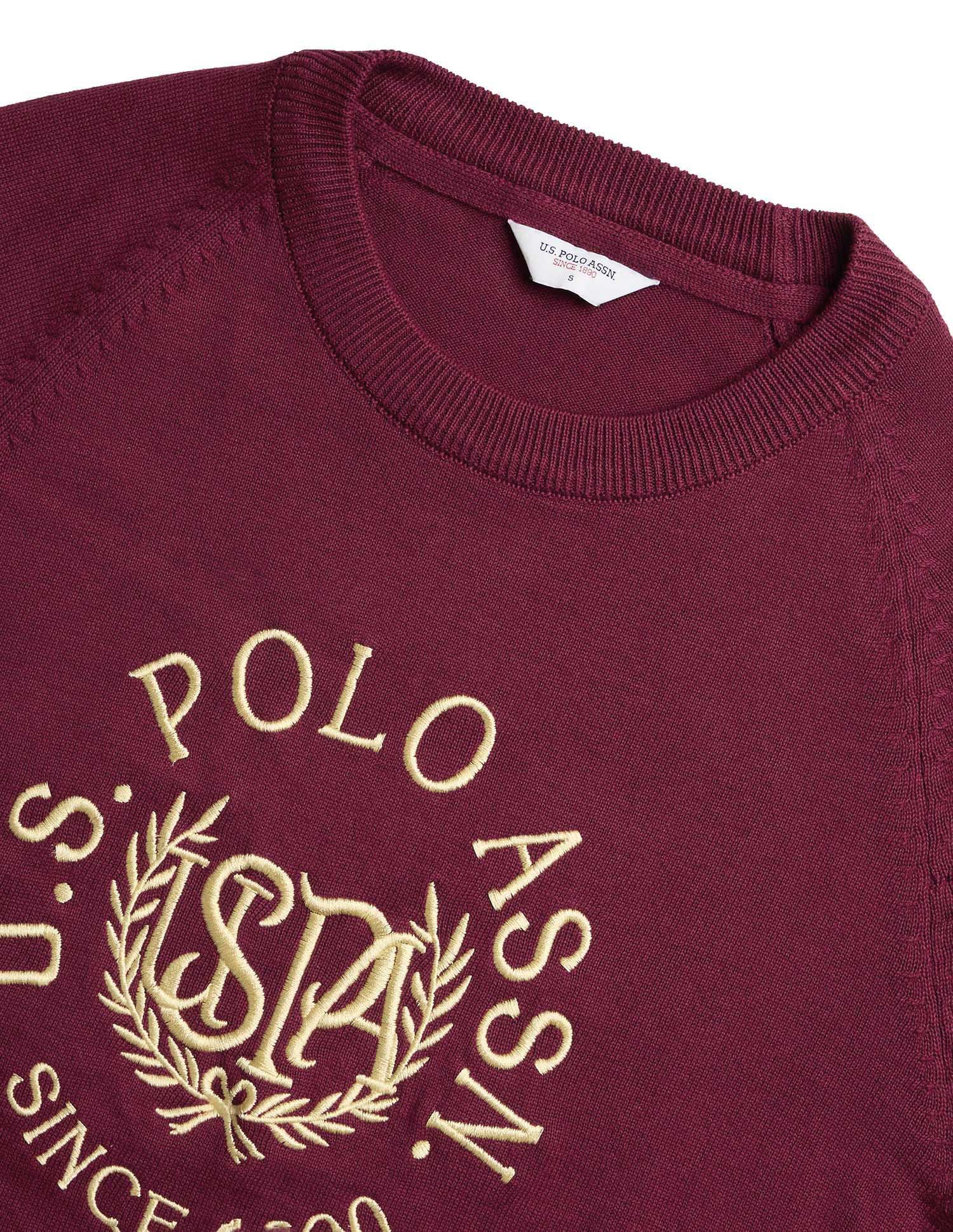 Brand Printed Raglan Fit Sweater - Image 8