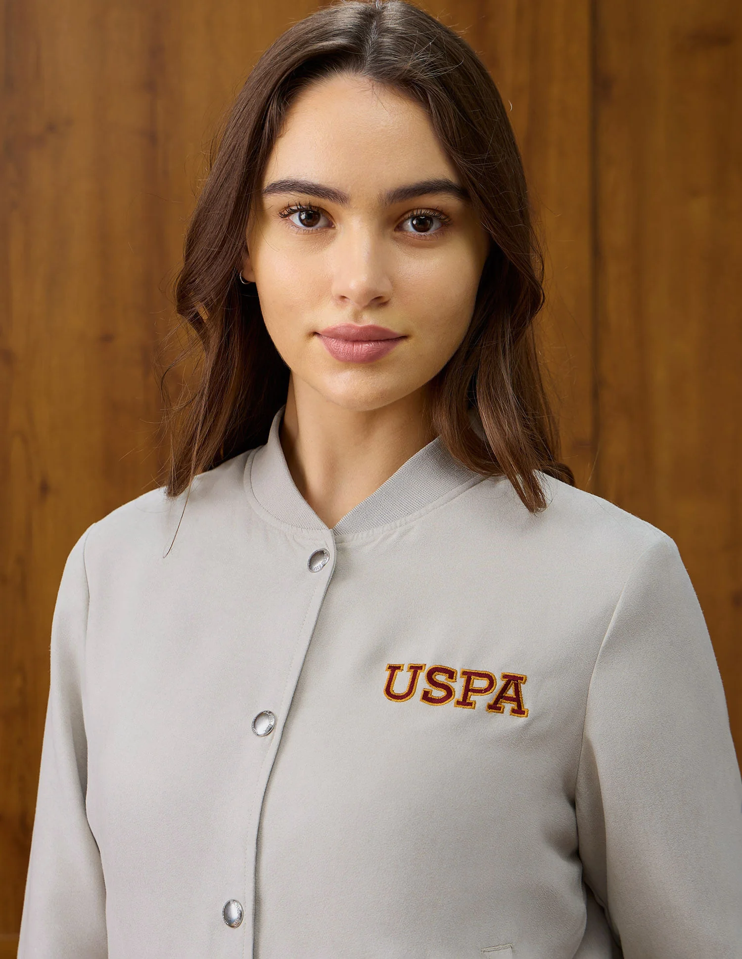 Brand Printed Regular Fit Jacket - Image 7