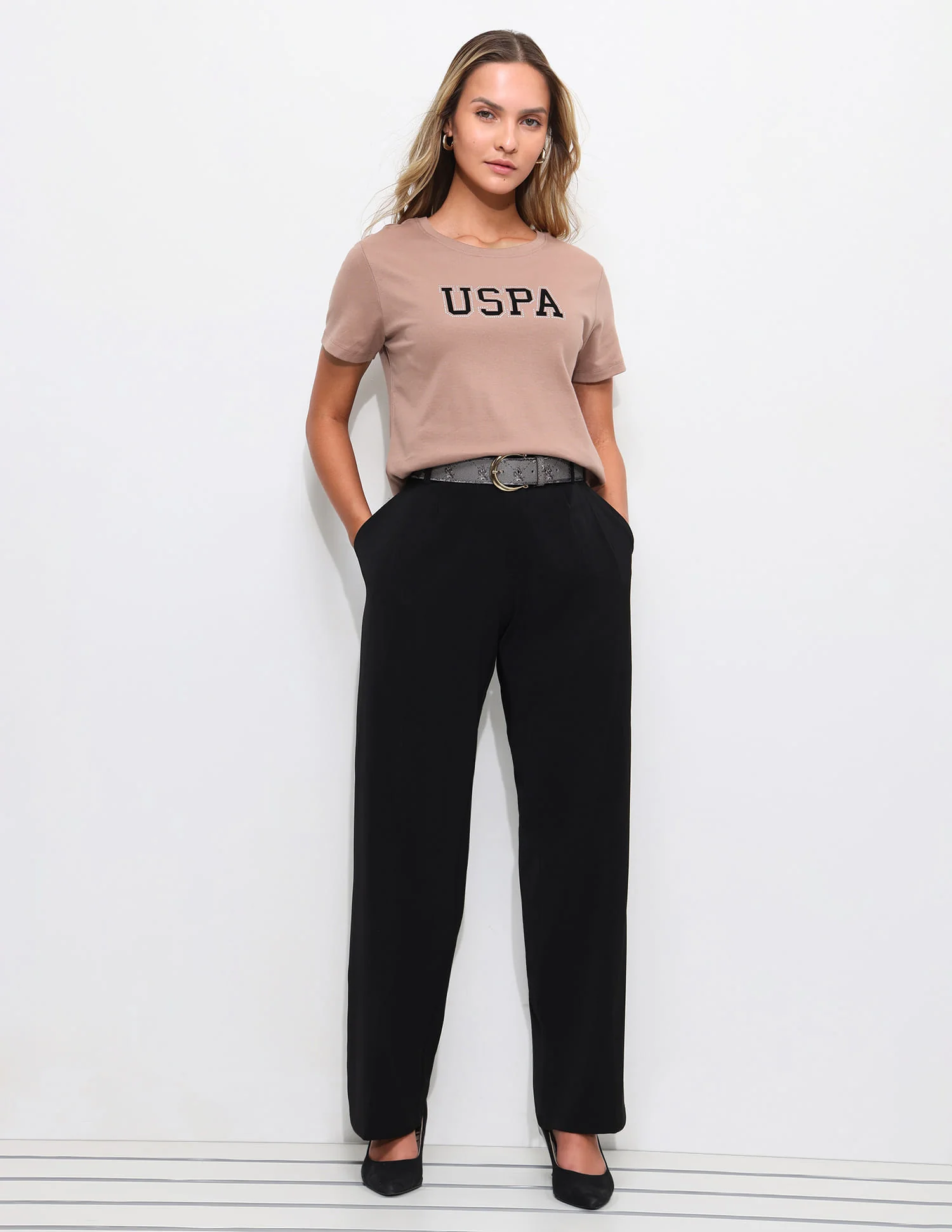 Brand Printed Regular Fit Polo Shirt - Image 3