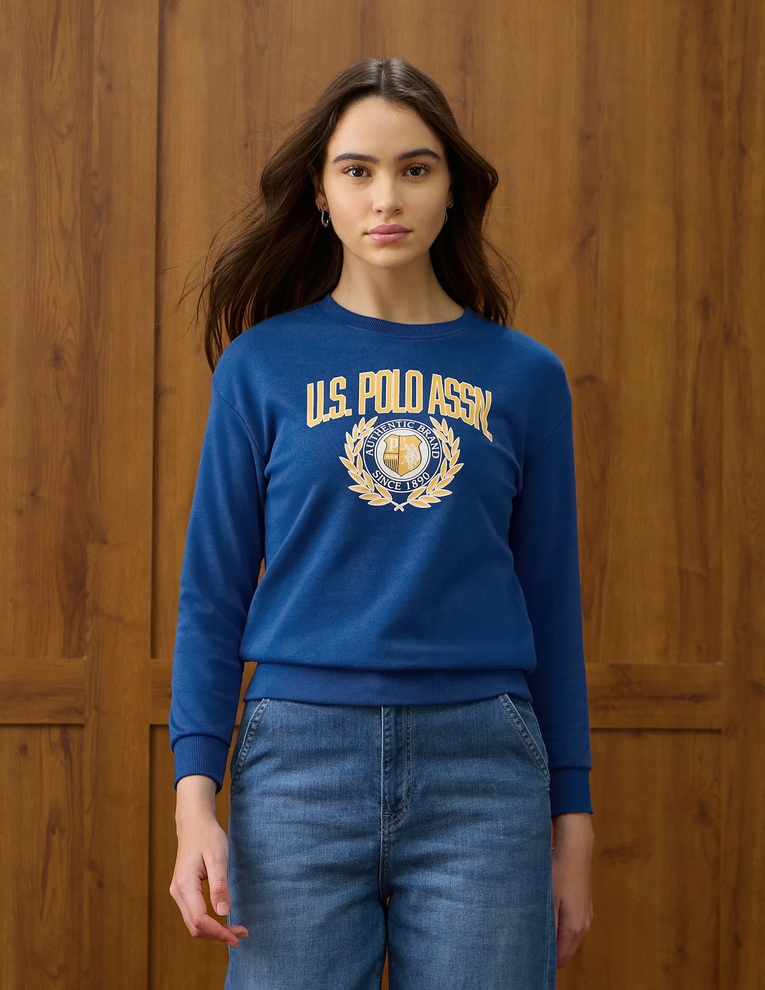 Brand Appliqued Regular Fit Sweater - Image 6