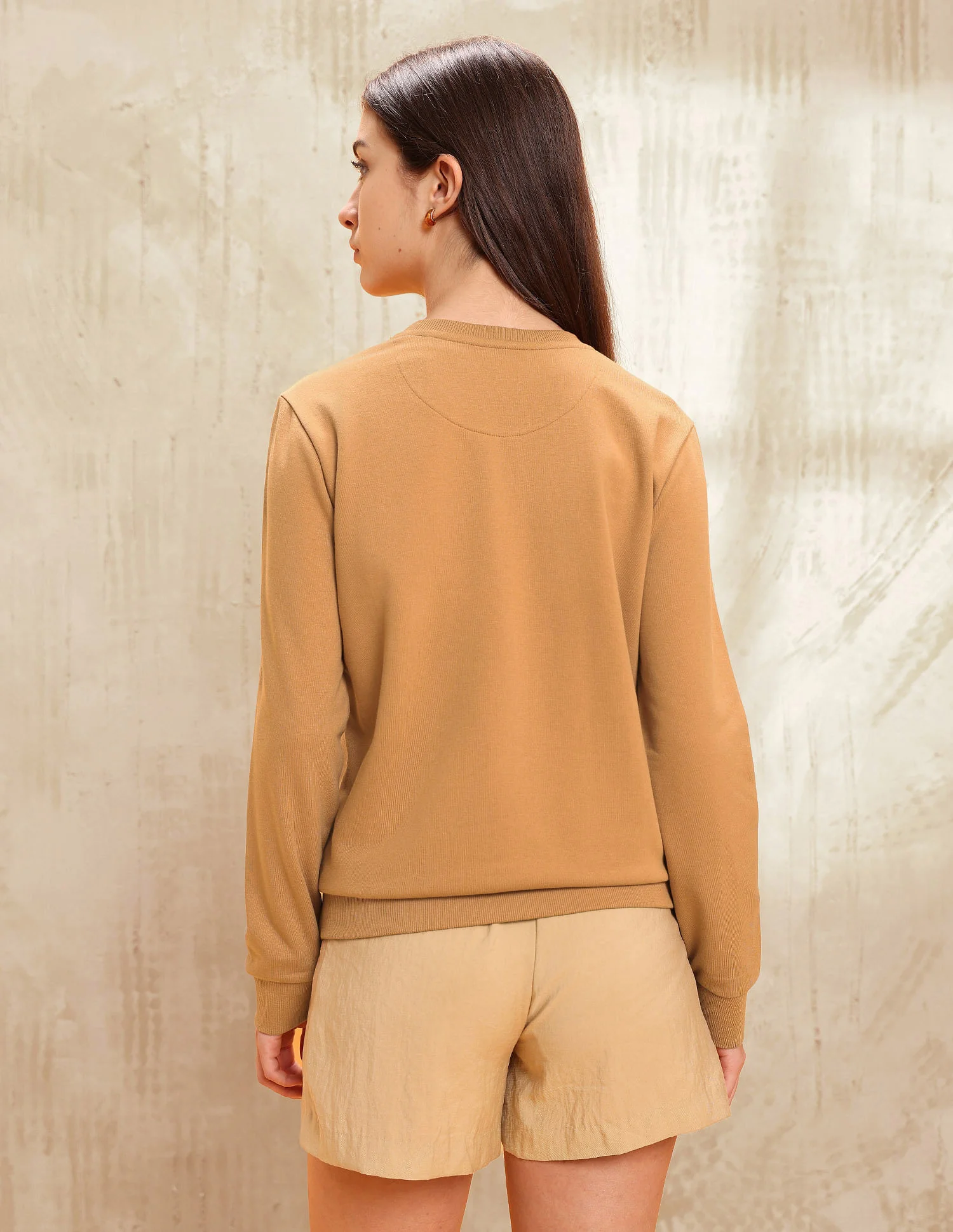 Brand Printed Regular Fit Sweatshirt - Image 5