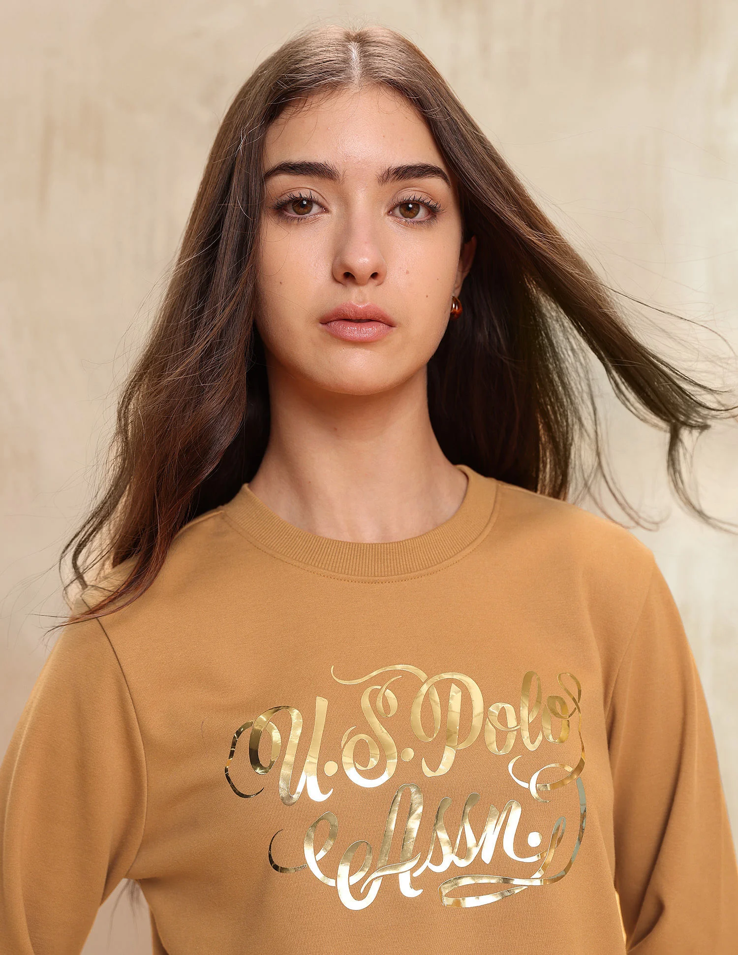Brand Printed Regular Fit Sweatshirt - Image 7