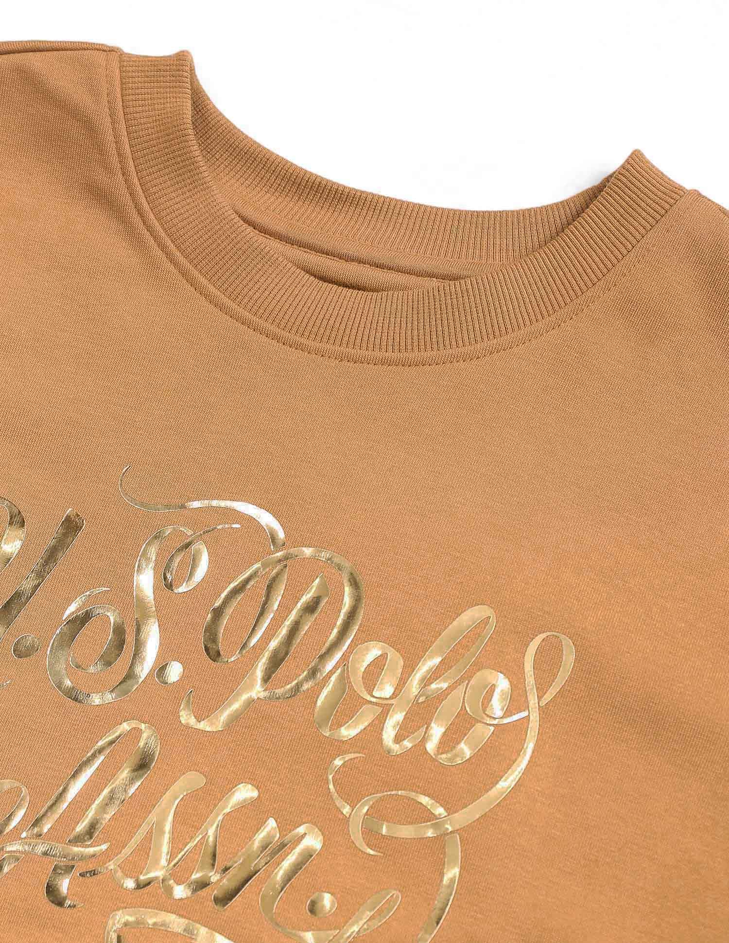 Brand Printed Regular Fit Sweatshirt - Image 8