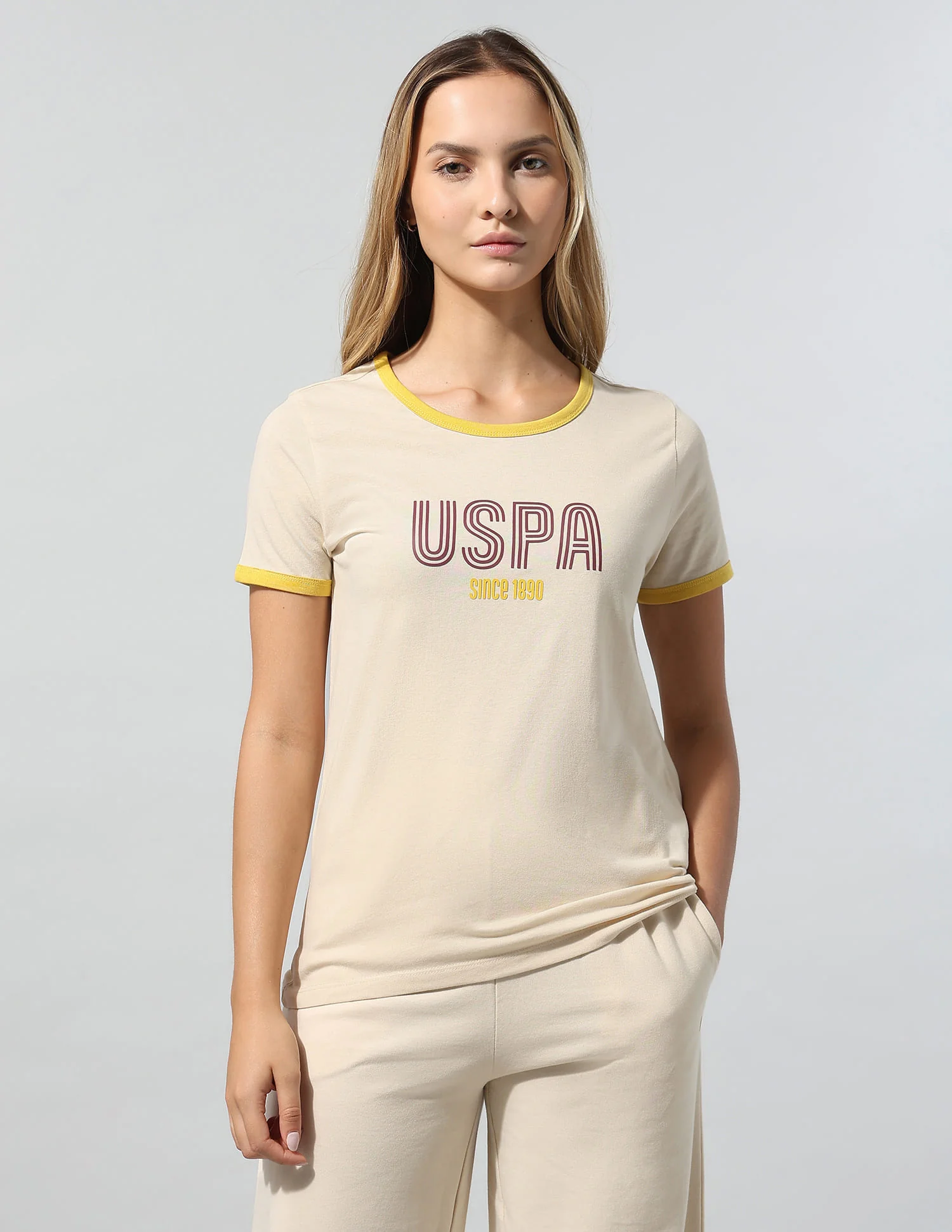 Brand Printed Regular Fit T-Shirt - Image 6