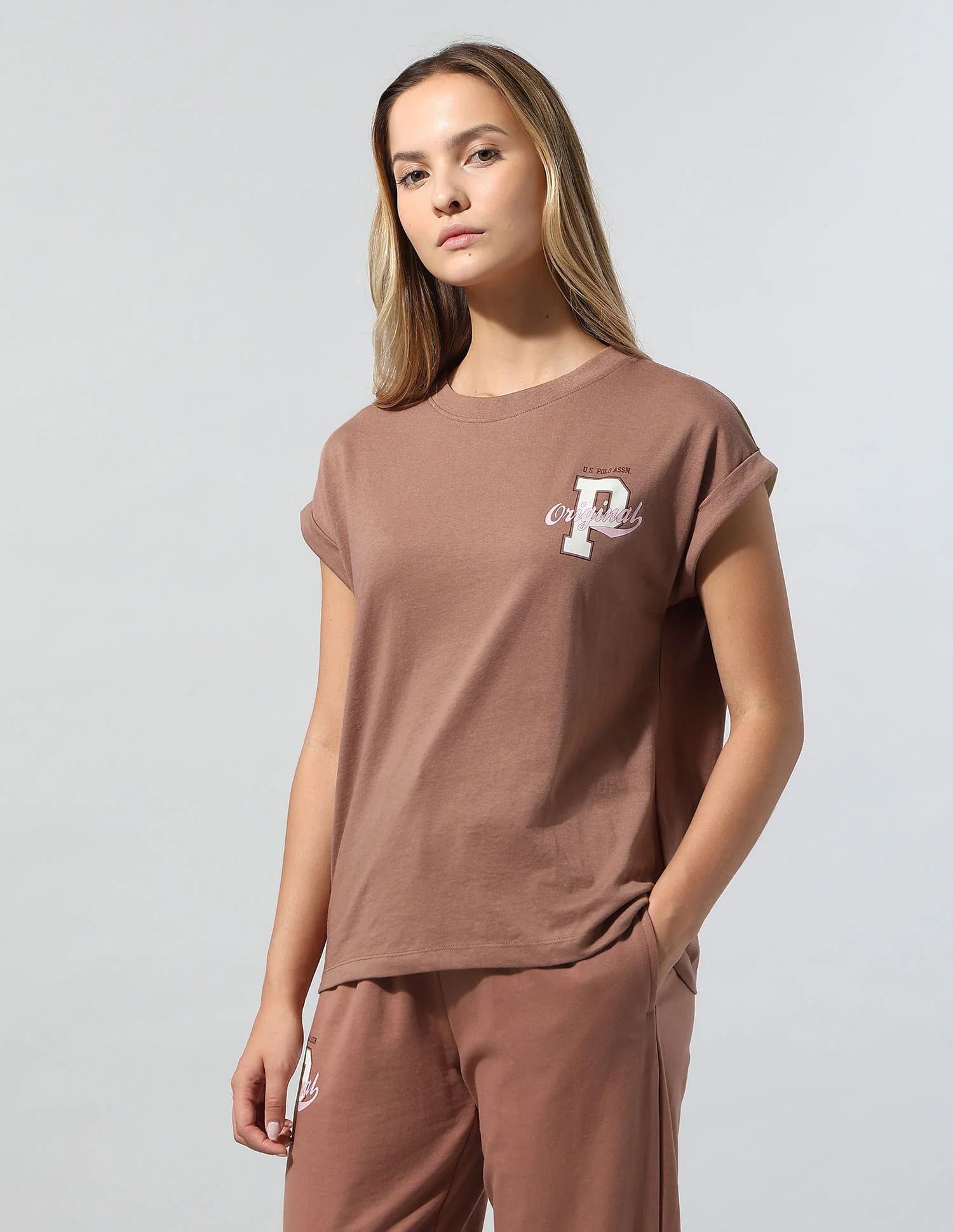 Brand Printed Regular Fit T-Shirt - Image 4
