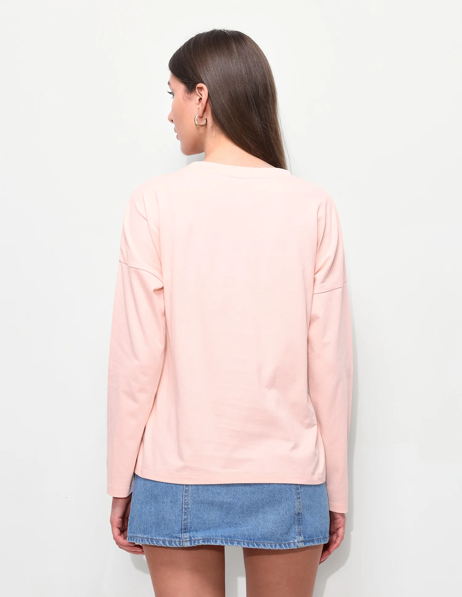 Brand Printed Relaxed Fit T-Shirt - Image 5