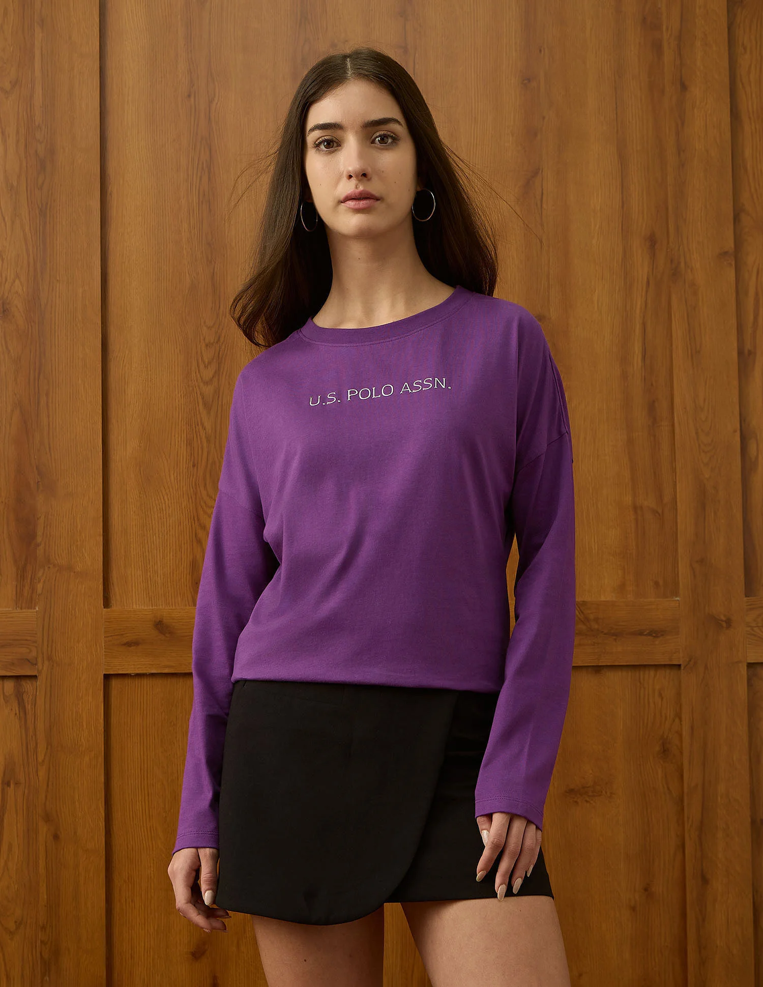 Brand Printed Relaxed Fit T-Shirt - Image 6