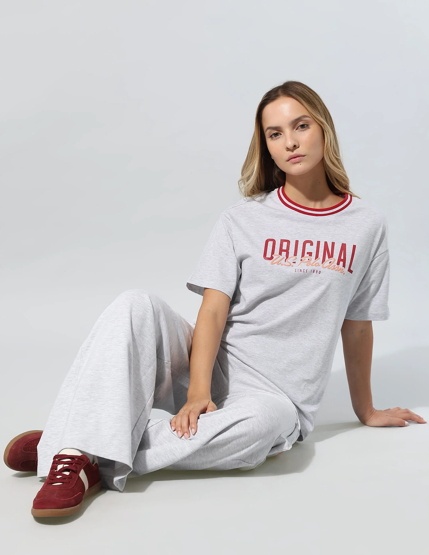 Brand Printed Relaxed T-Shirt - Image 3