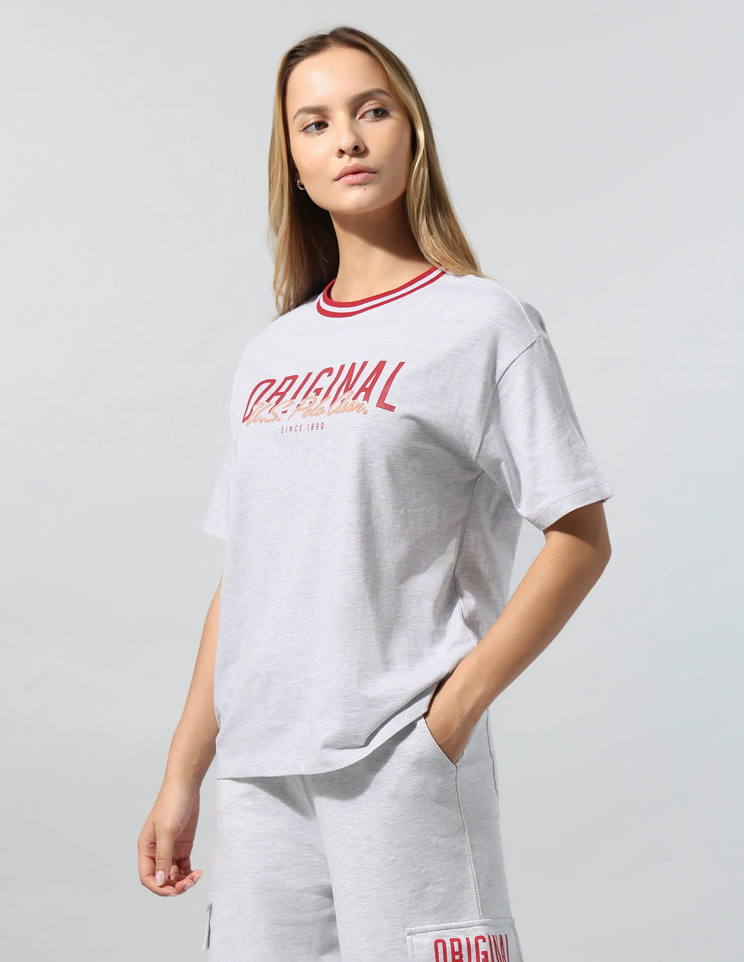 Brand Printed Relaxed T-Shirt - Image 4