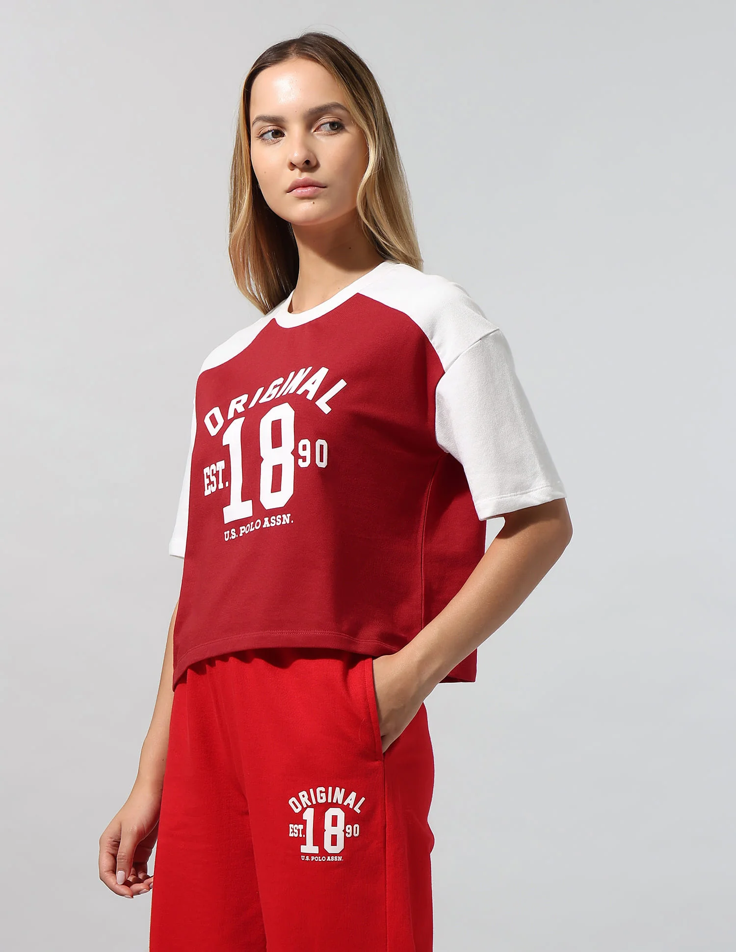 Brand Printed Relaxed T-Shirt - Image 4