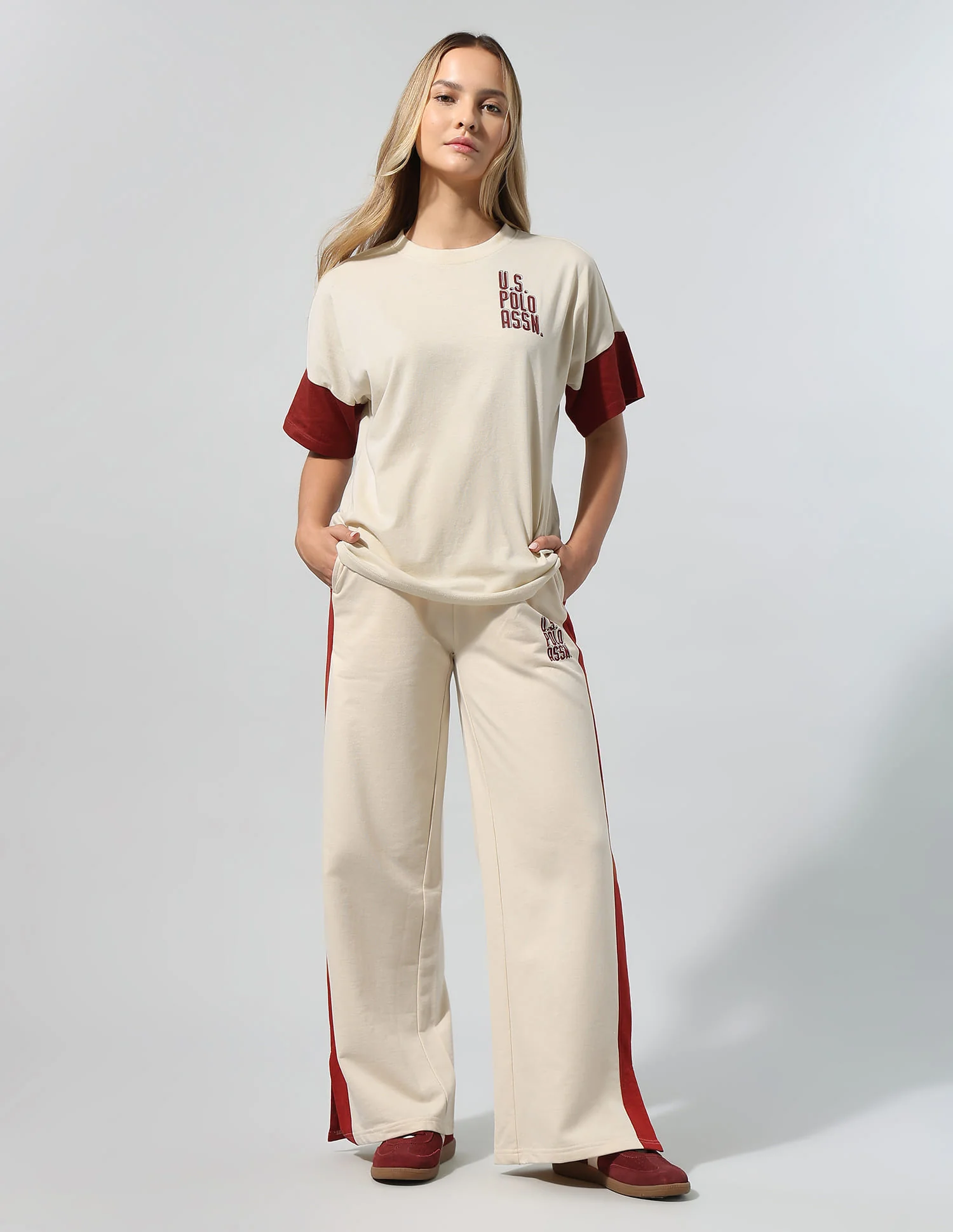 Brand Printed Relaxed T-Shirt - Image 3