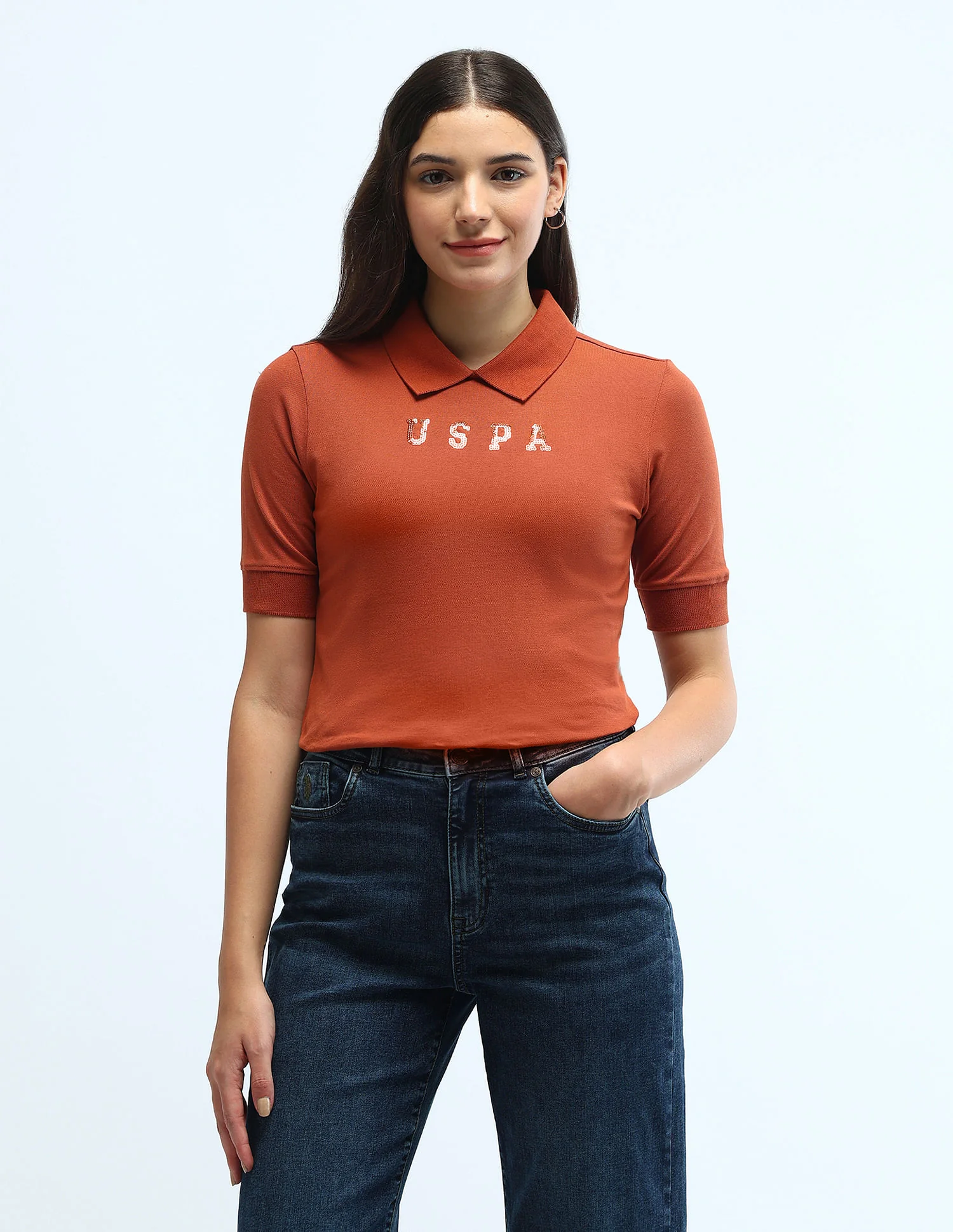 Brand Regular Fit Polo Shirt - Image 6