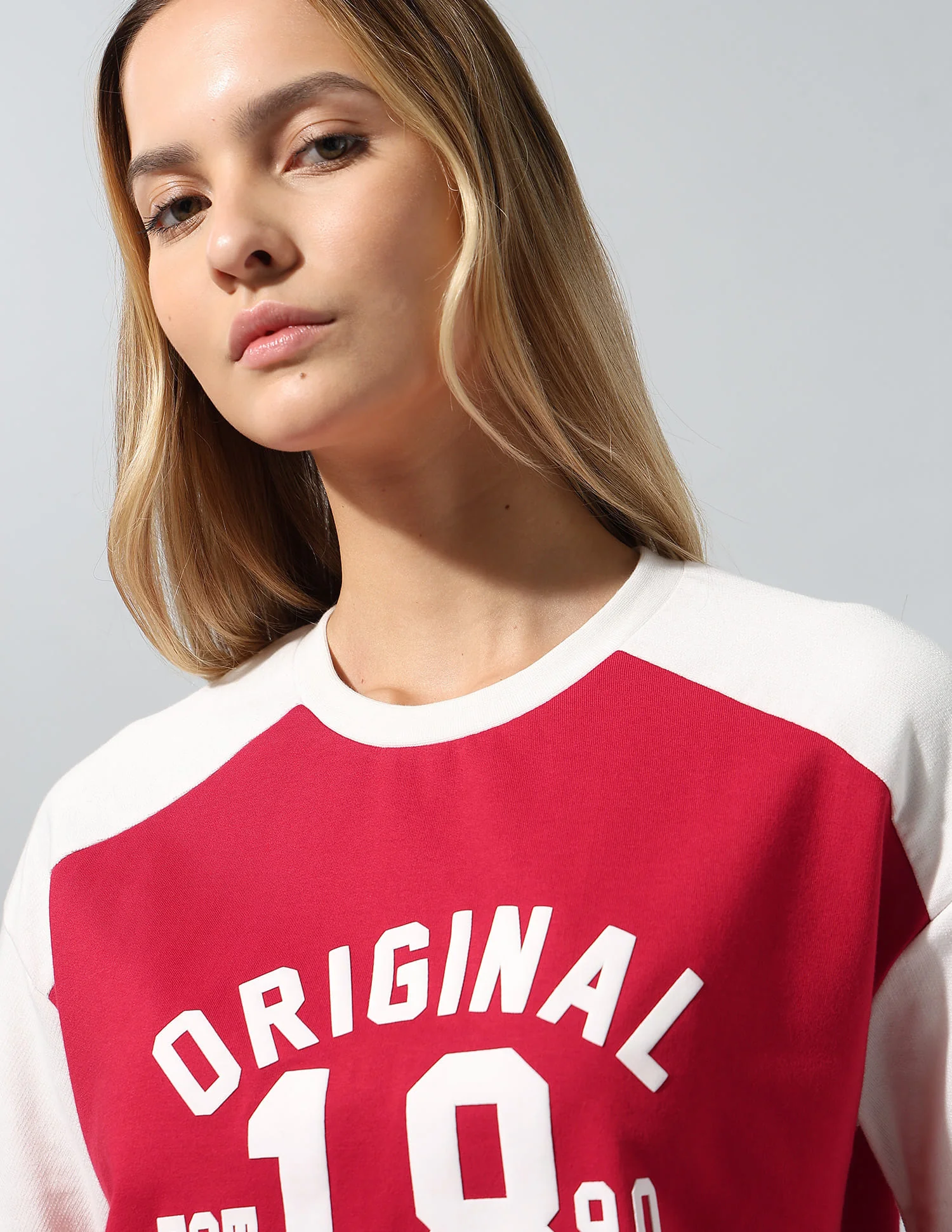Colorblocked Relaxed T-Shirt With Wideleg Pant - Image 7