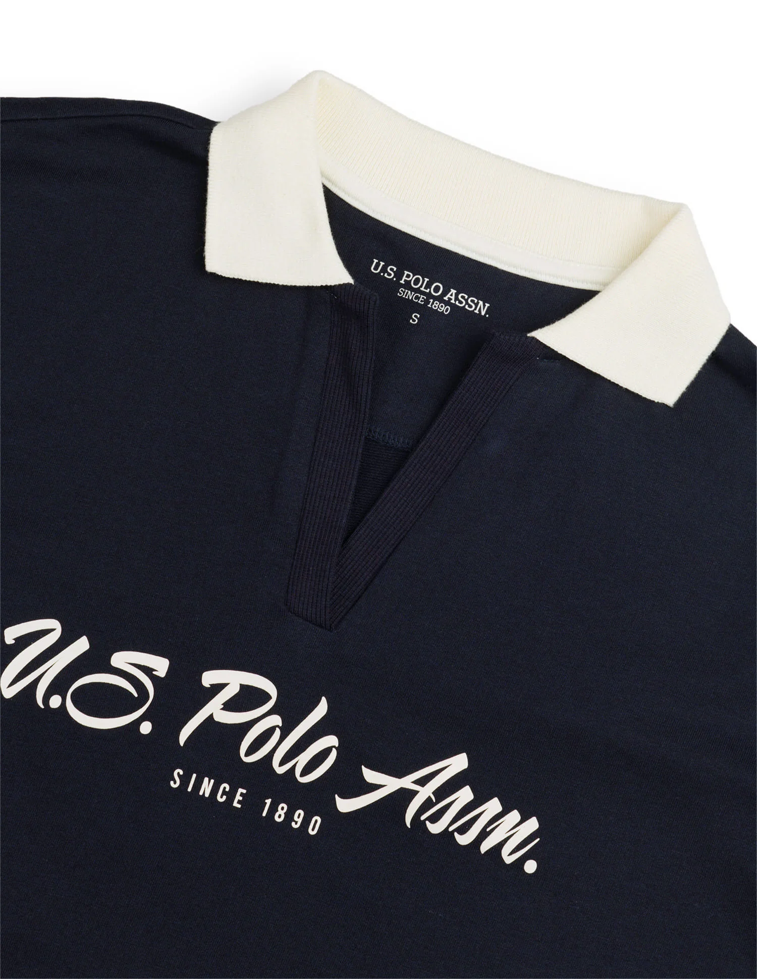 Colourblocked Brand Printed Sweatshirt - Image 8