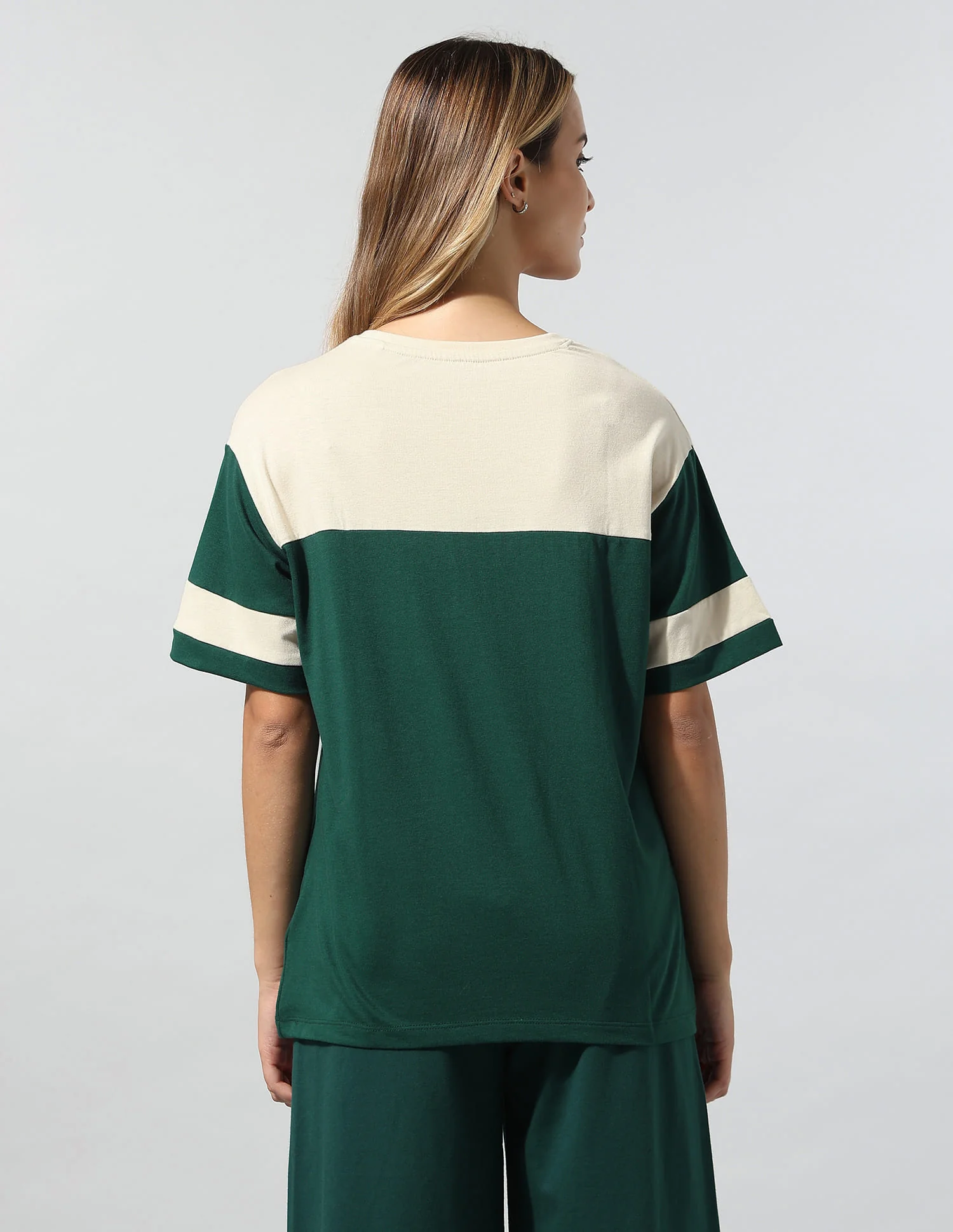 Colourblocked Relaxed T-Shirt - Image 5