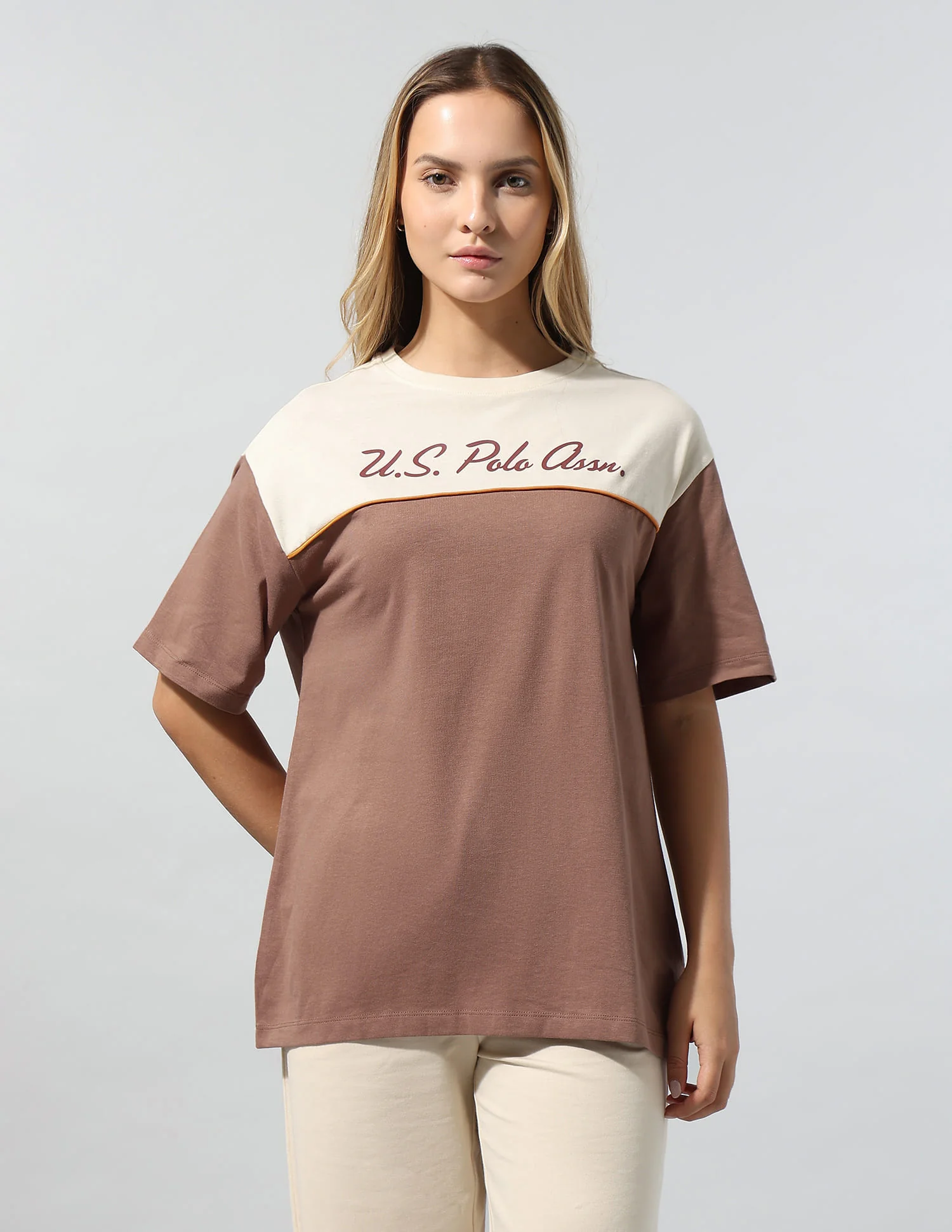 Colourblocked Relaxed T-Shirt - Image 6