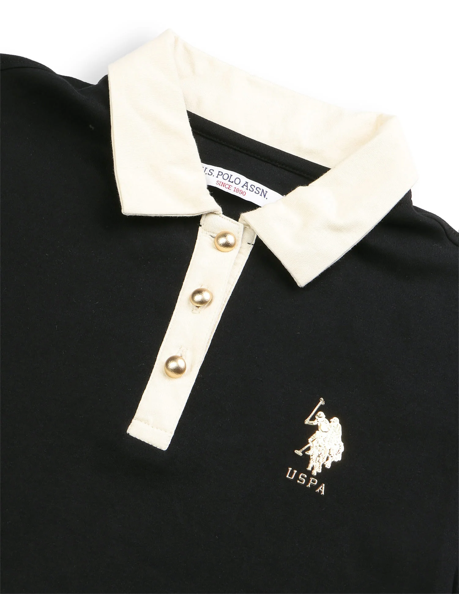 Contrast Collar Regular Fit Polo Shirt - Image 8