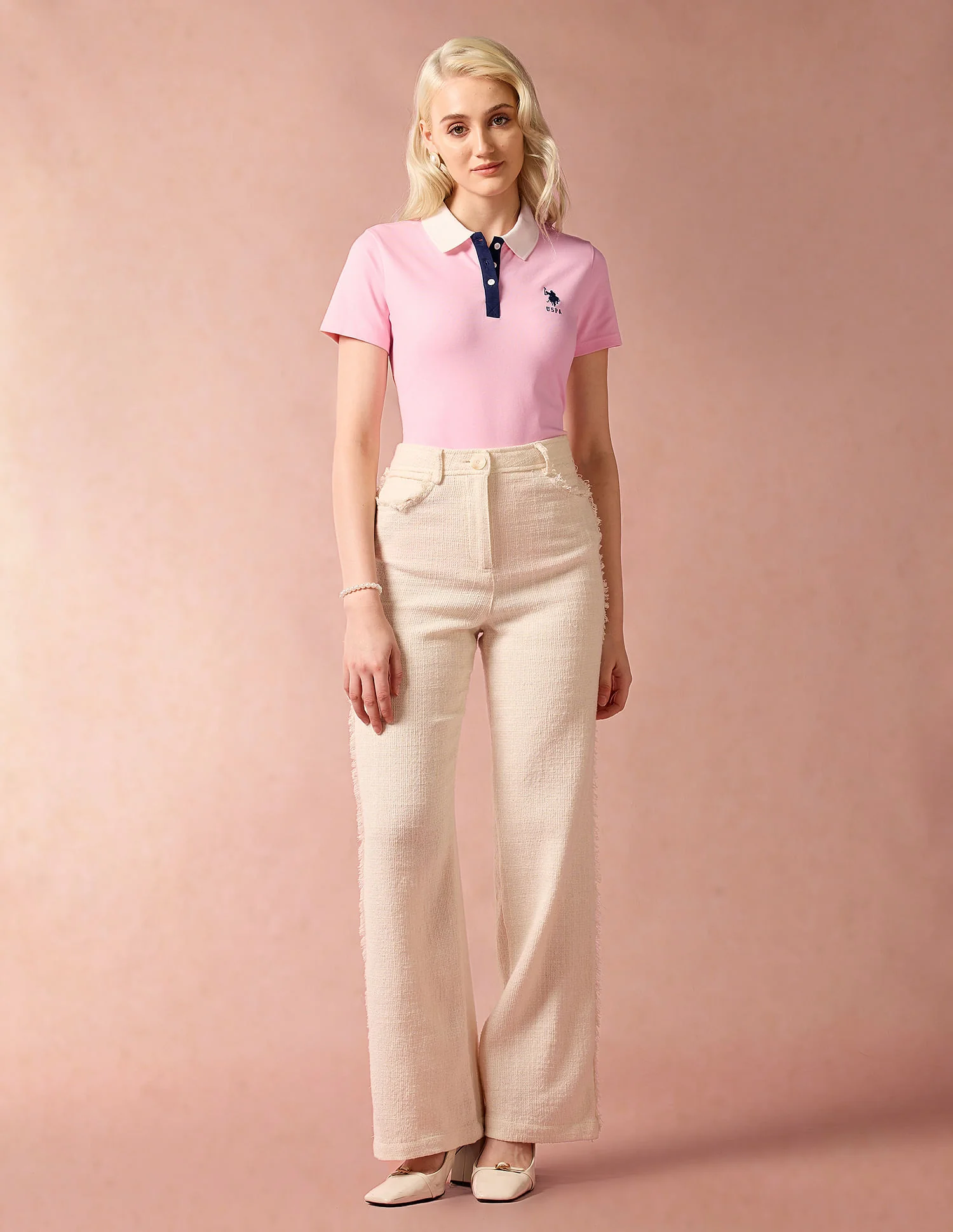 Contrast Placket Regular Polo Shirt - Image 3