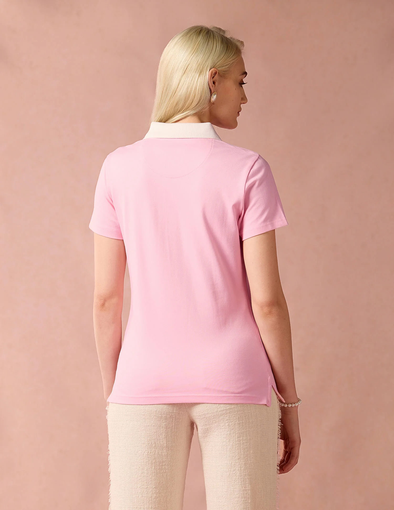 Contrast Placket Regular Polo Shirt - Image 5