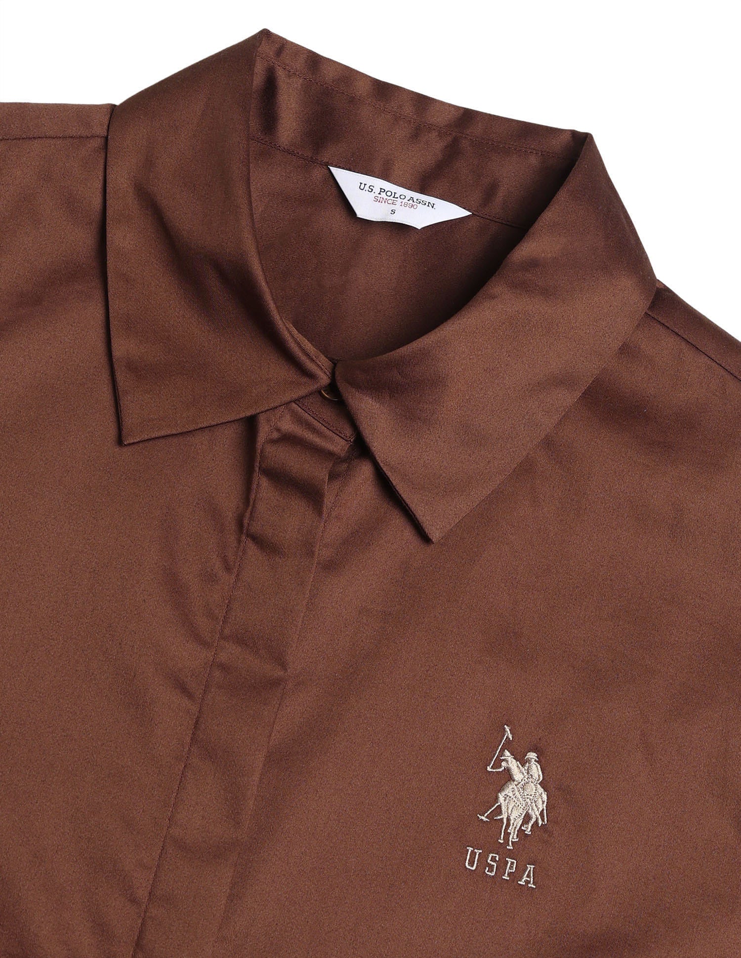 Cotton Sateen Regular Fit Shirt - Image 8