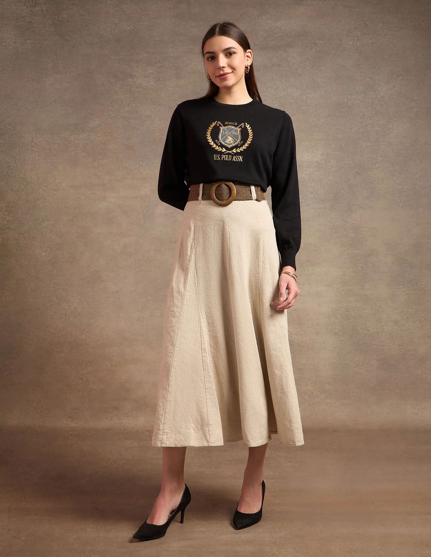 Crest Logo Regular Fit Sweater - Image 3