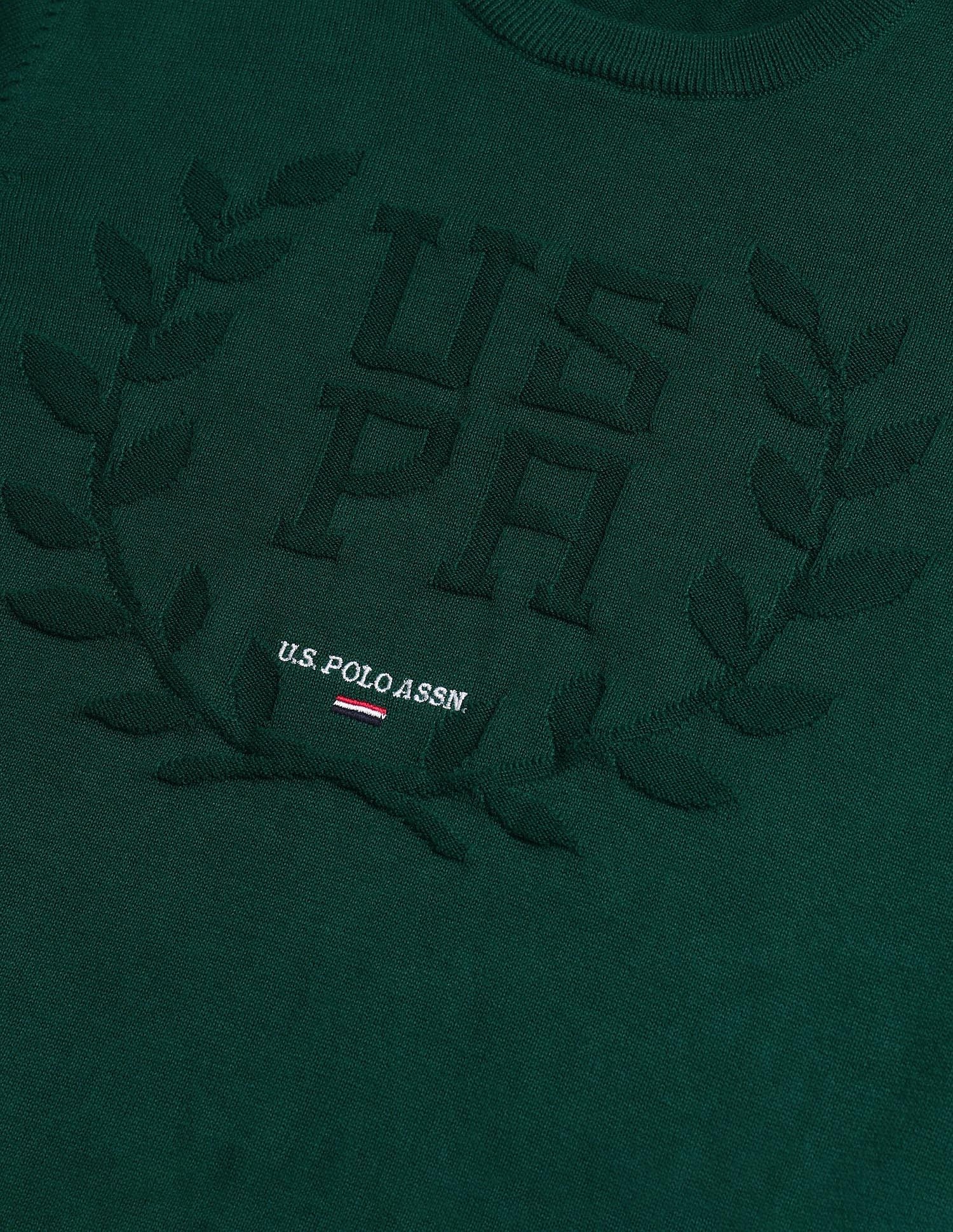 Crest Logo Regular Fit Sweater - Image 8