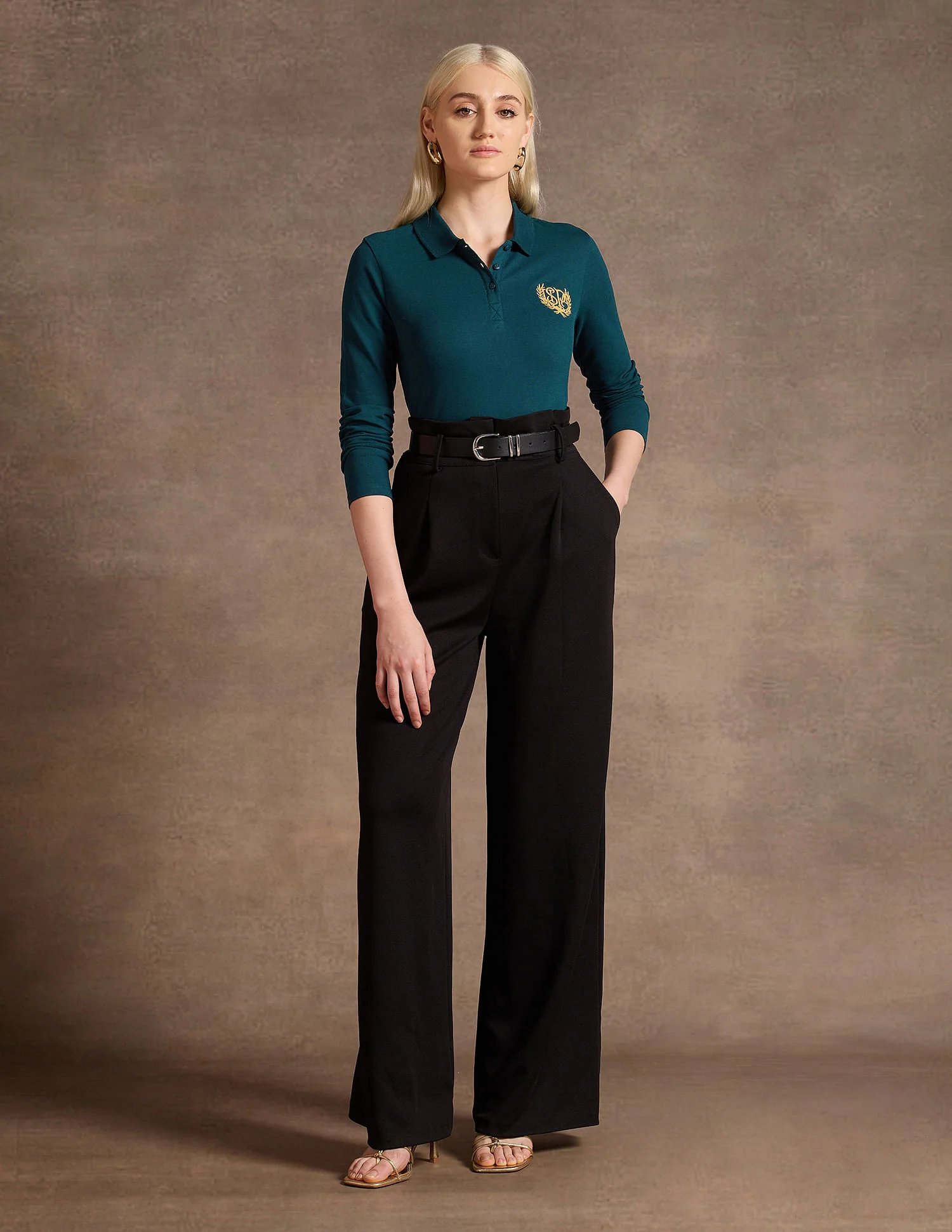Crest Logo Regular Polo Shirt - Image 3