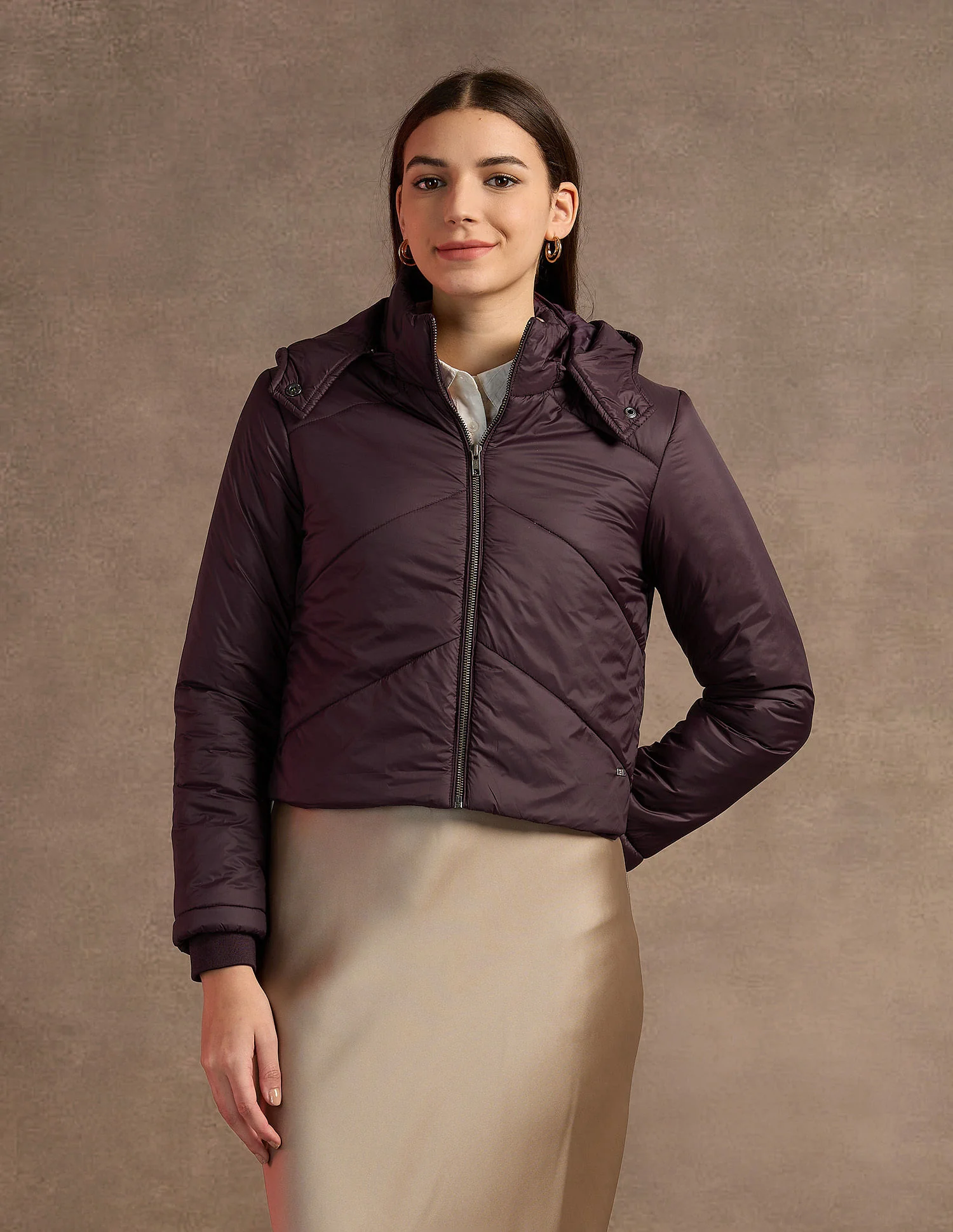 Detachable Hood Puffer Jacket - Image 6