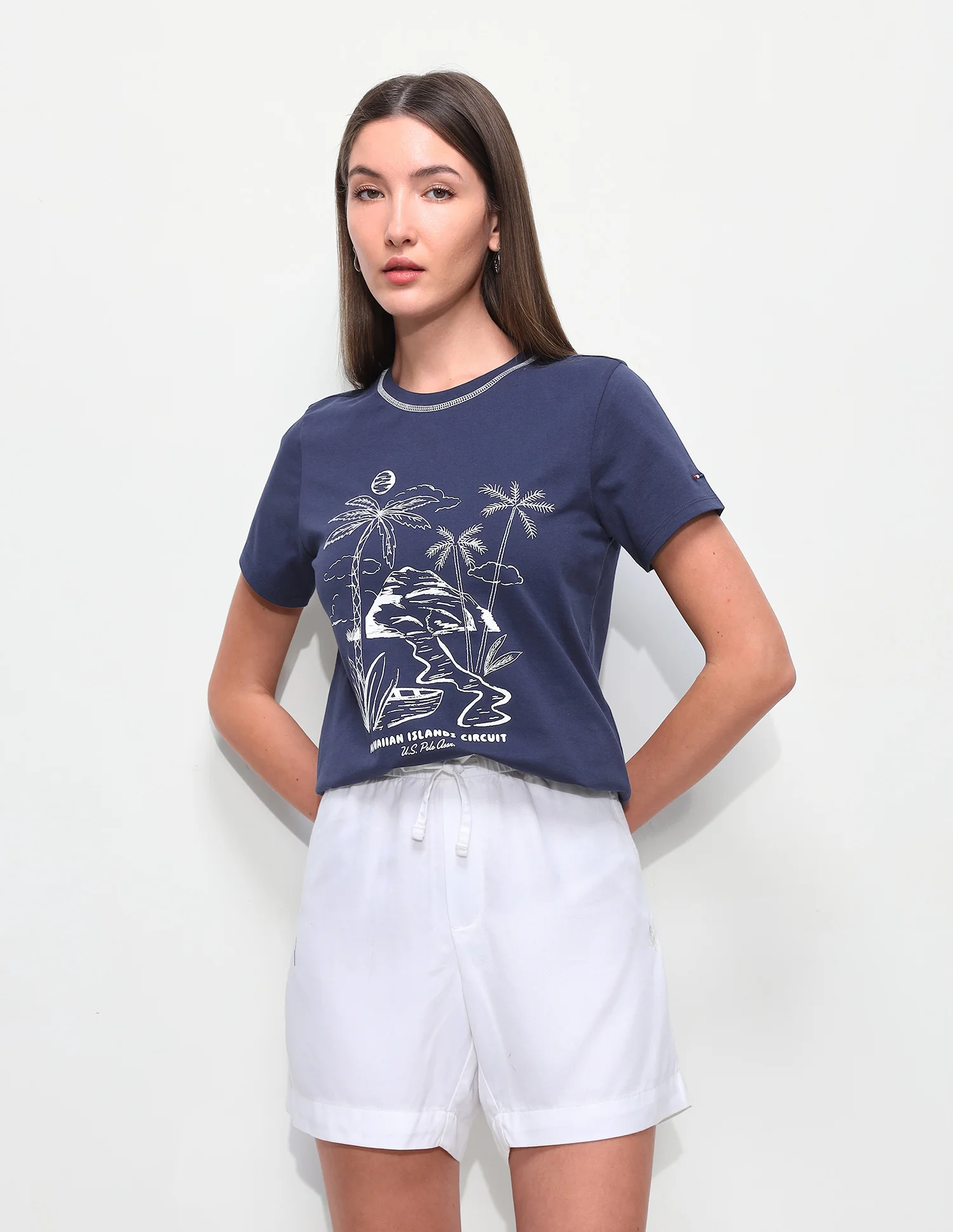 Digital Graphic Printed Regular Fit T-Shirt - Image 6