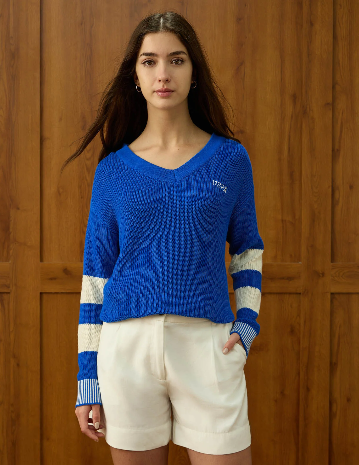 Drop Shoulder Fit Solid Sweater - Image 6