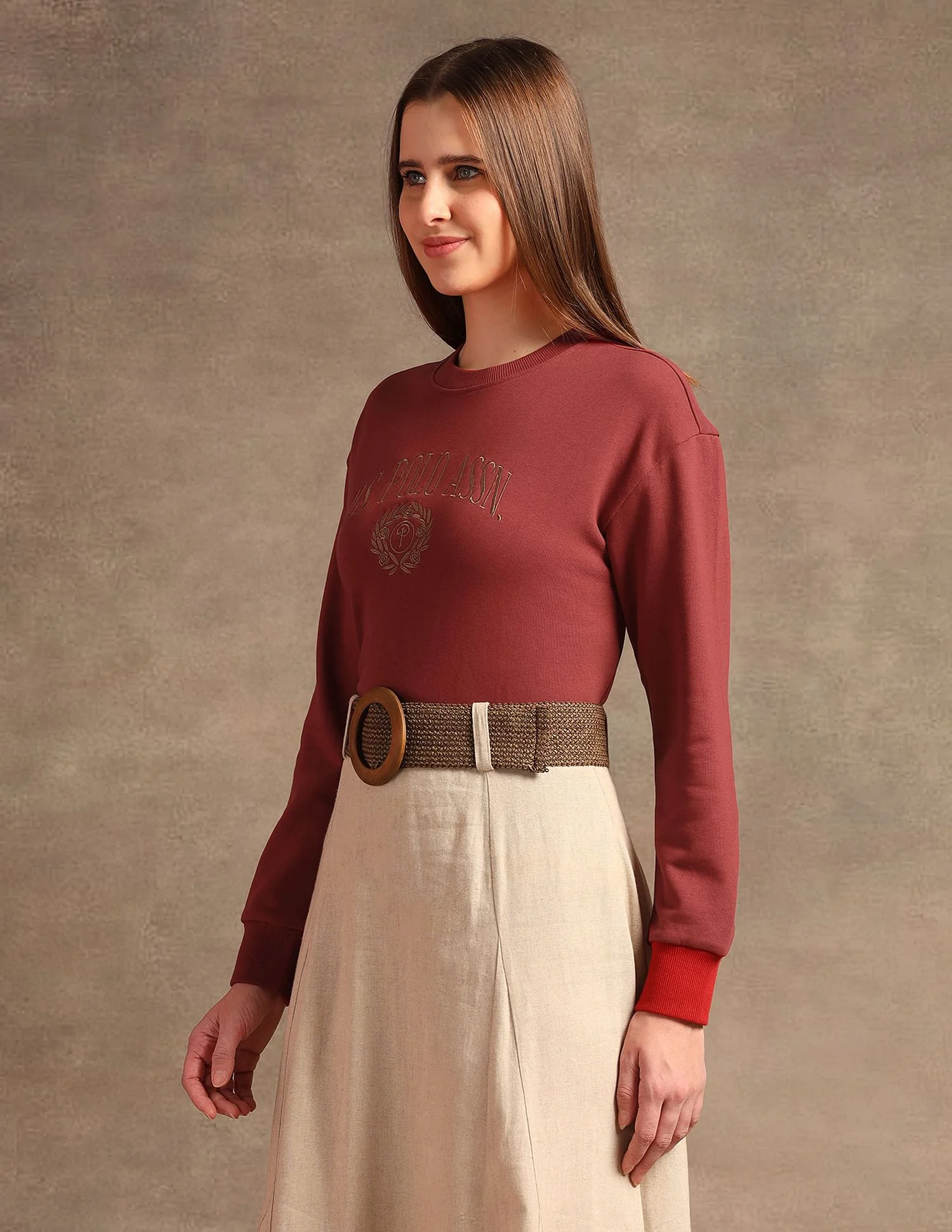 Drop Shoulder Regular Fit Sweatshirt - Image 4