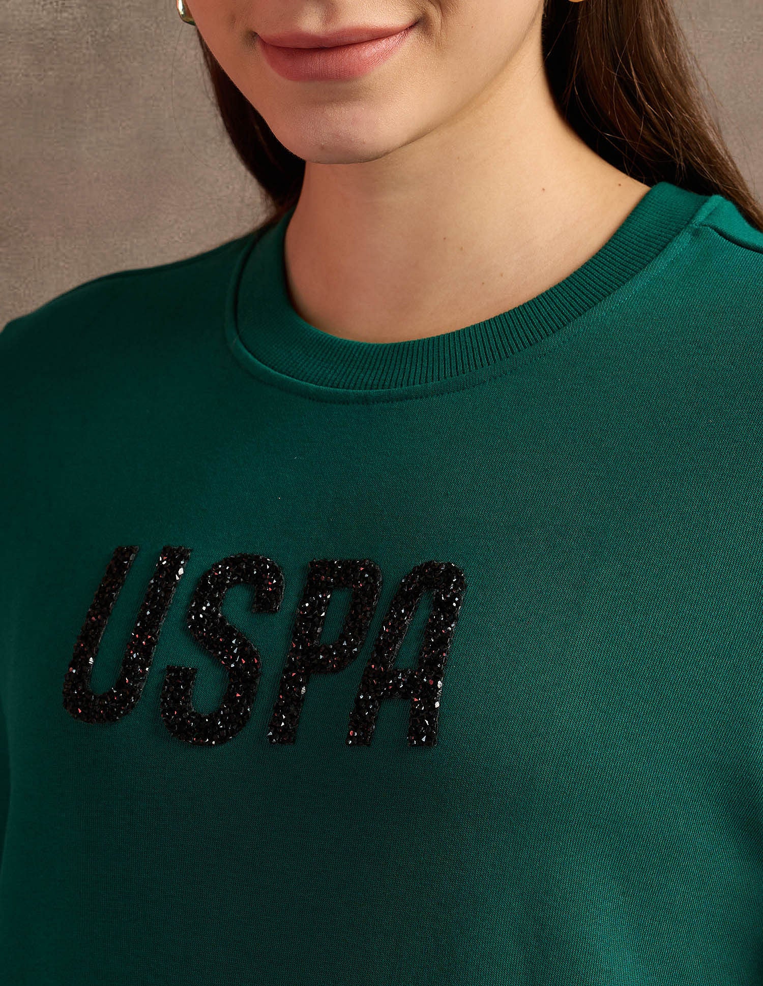 Drop Shoulder Tipped Sweatshirt - Image 7