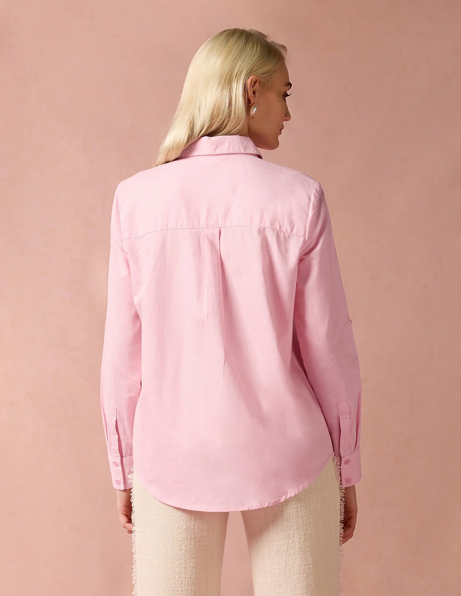 Embroidered Logo Oxford Shirt - Image 5