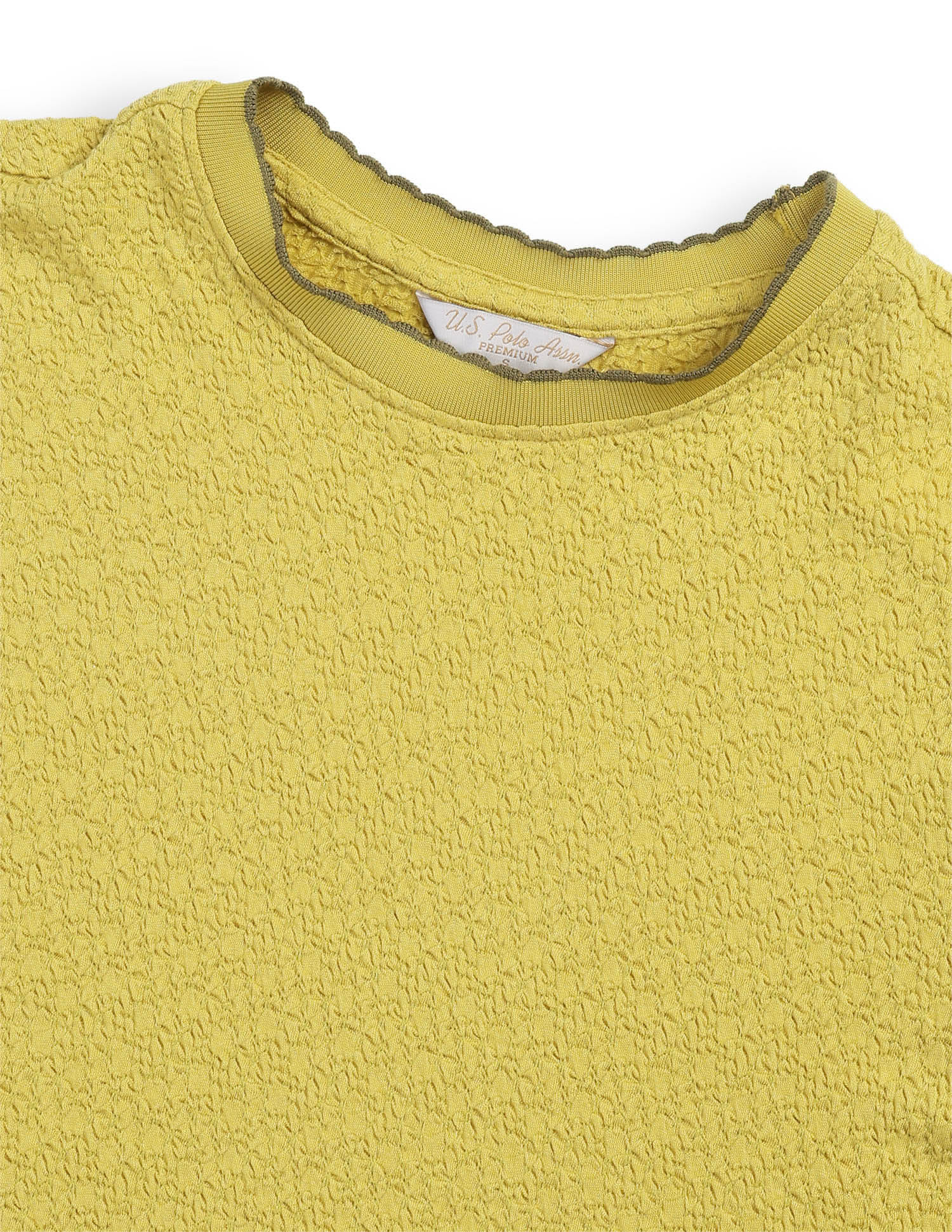 Fitted Textured T-Shirt - Image 8