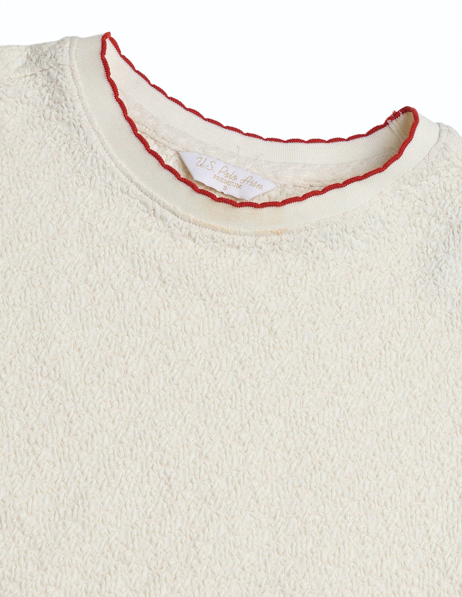 Fitted Textured T-Shirt - Image 8