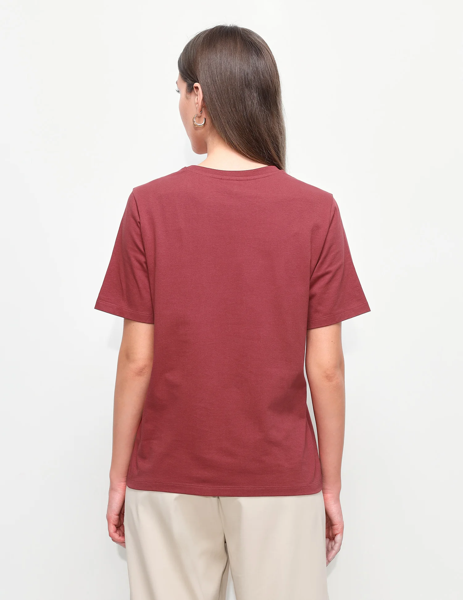 Floral Embroidered Boxy Fit T-Shirt - Image 5