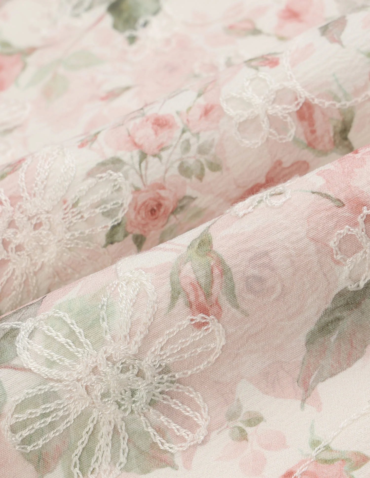 Floral Embroidered Dress - Image 2