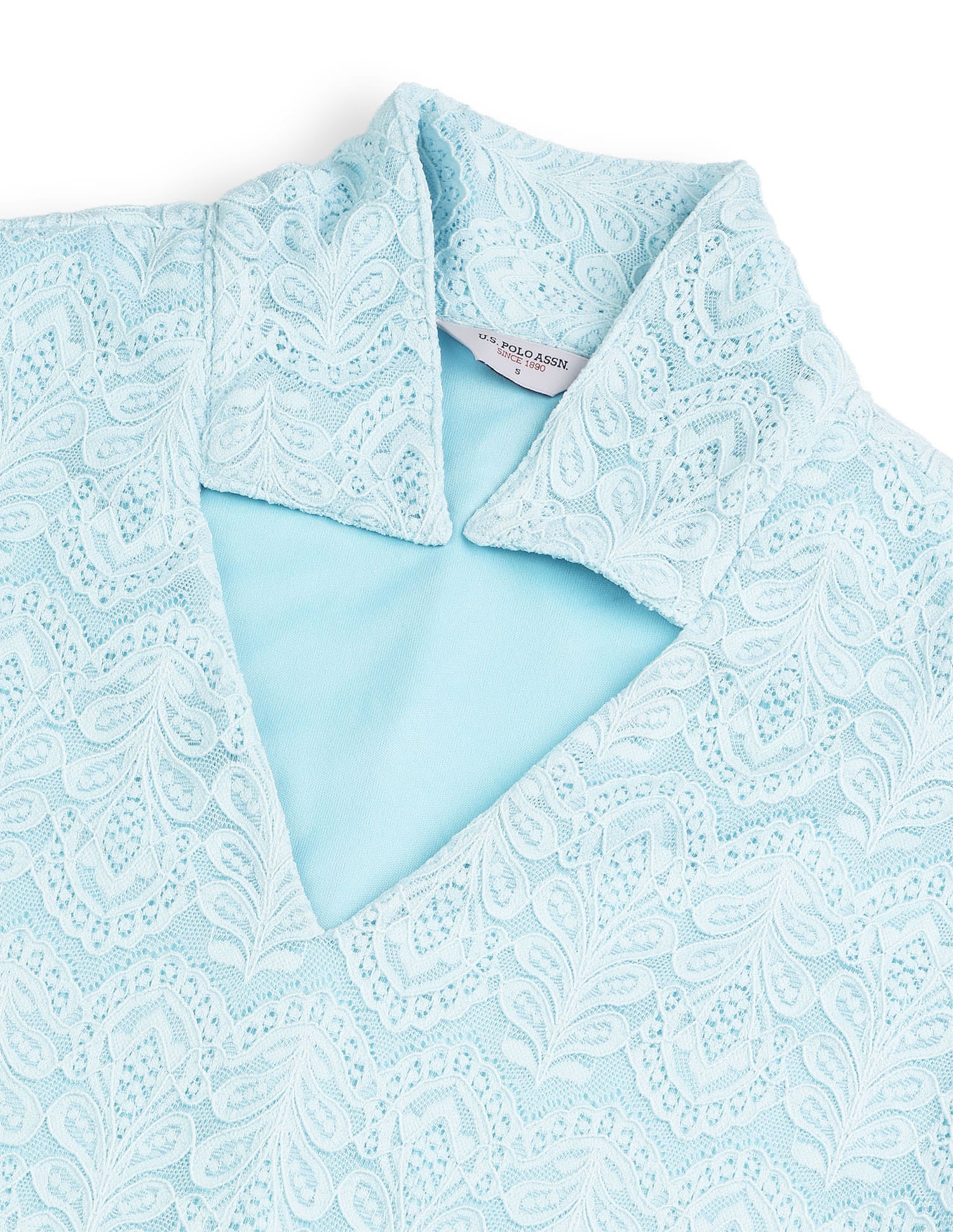 Floral Embroidered Polo Dress - Image 8