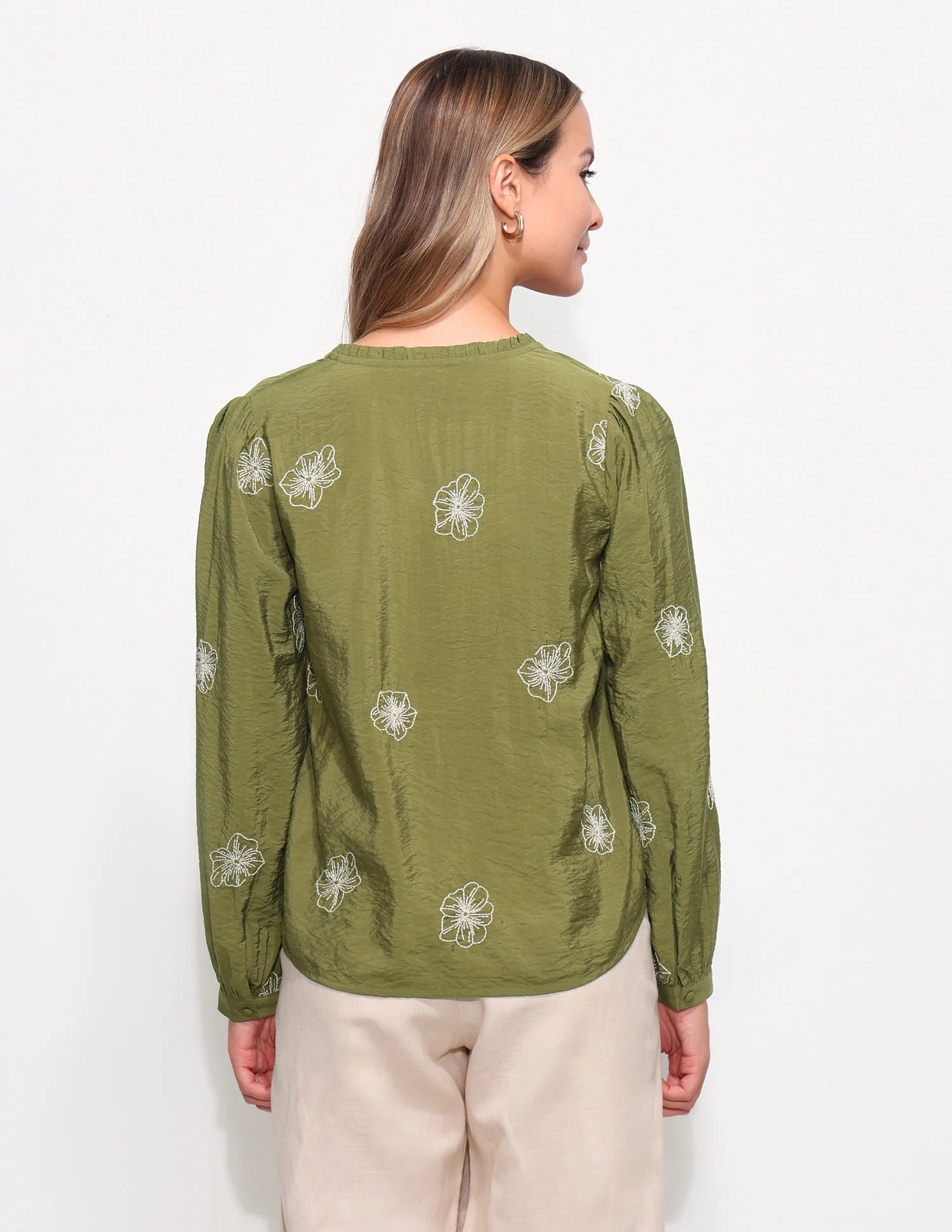 Floral Embroidered Top - Image 5