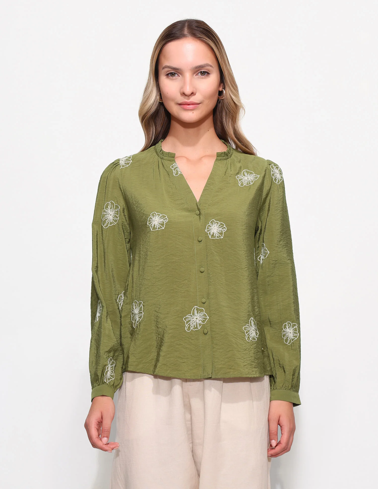 Floral Embroidered Top - Image 6